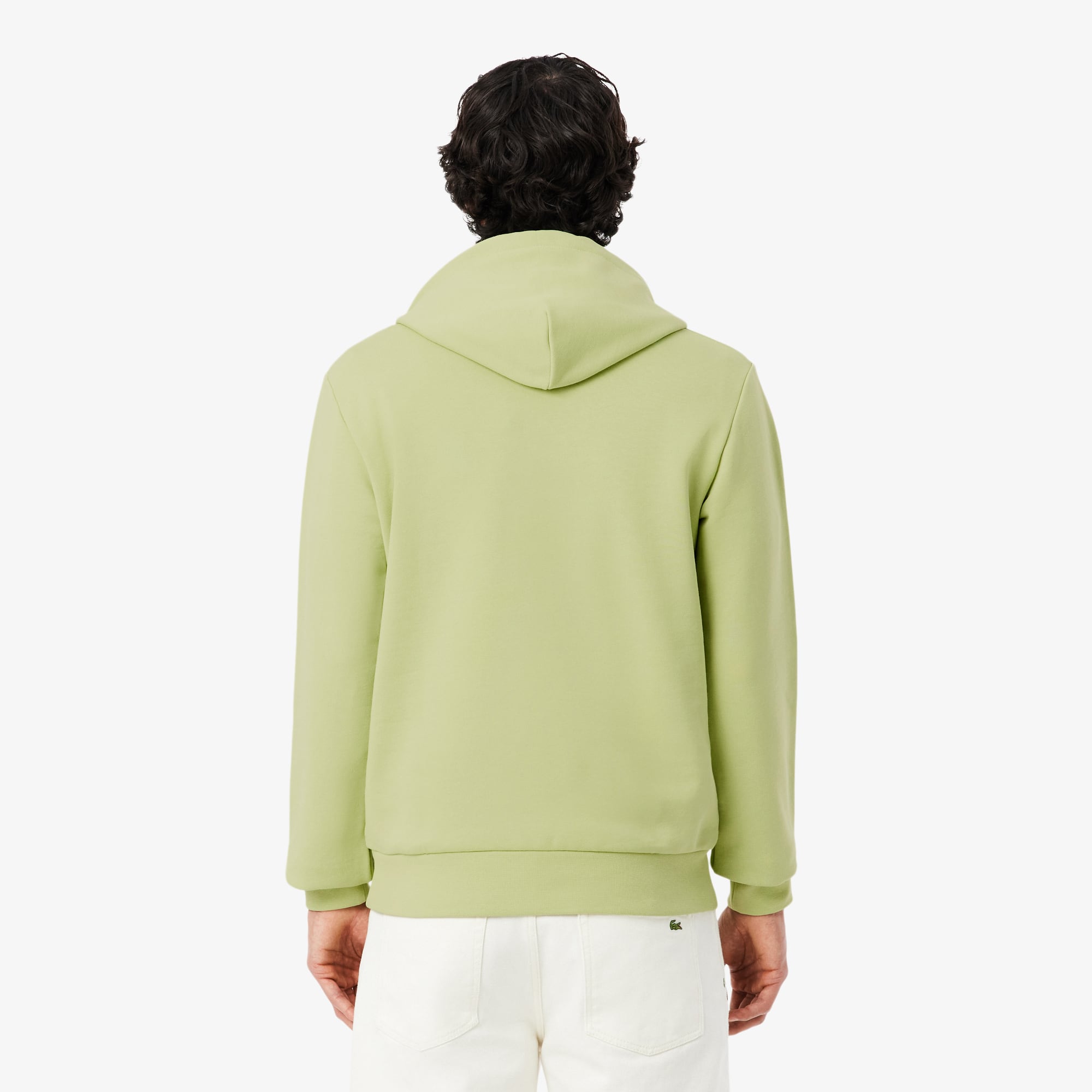 Men's Cotton Fleece Hoodie - Green