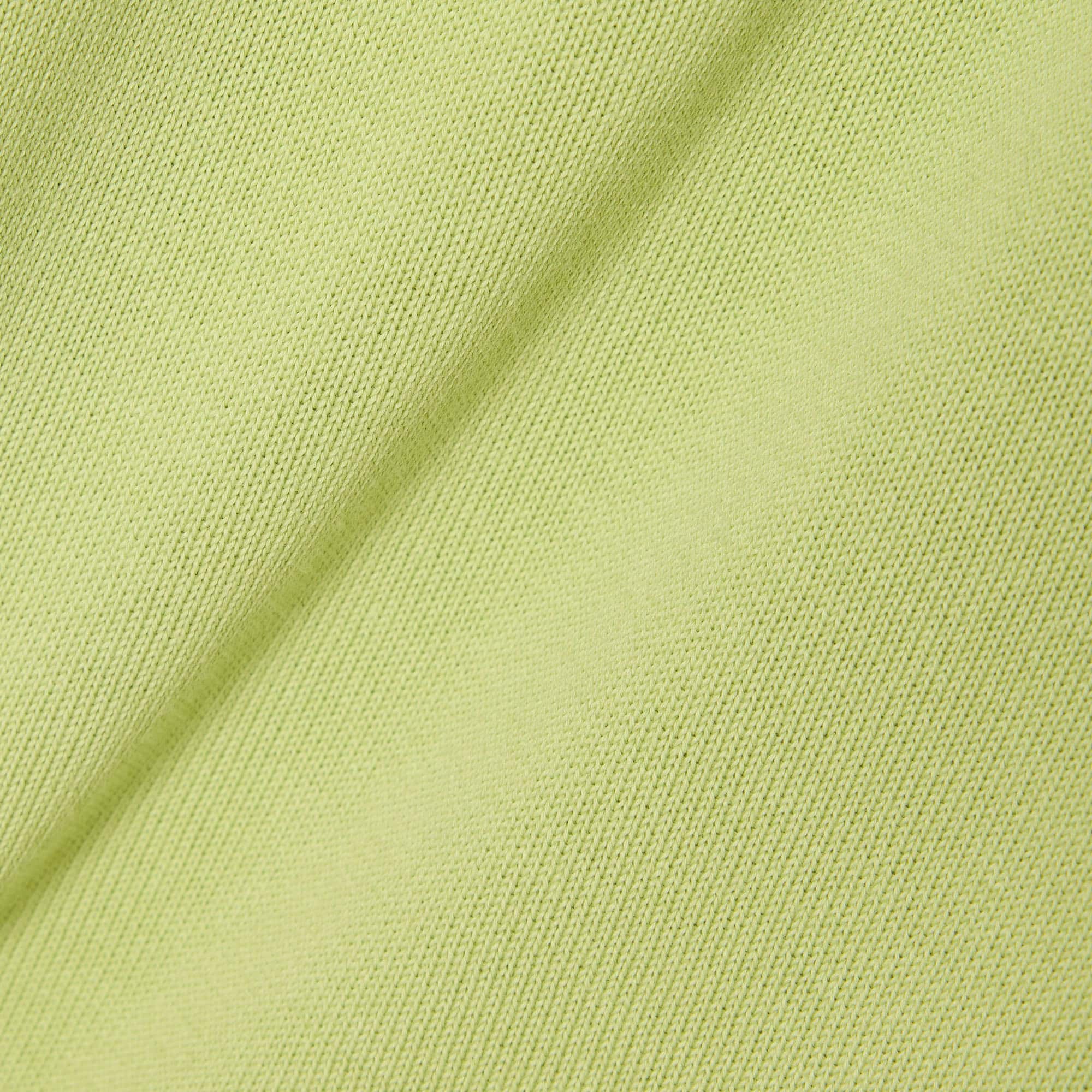 Men's Crew Neck Cotton Sweater - Green