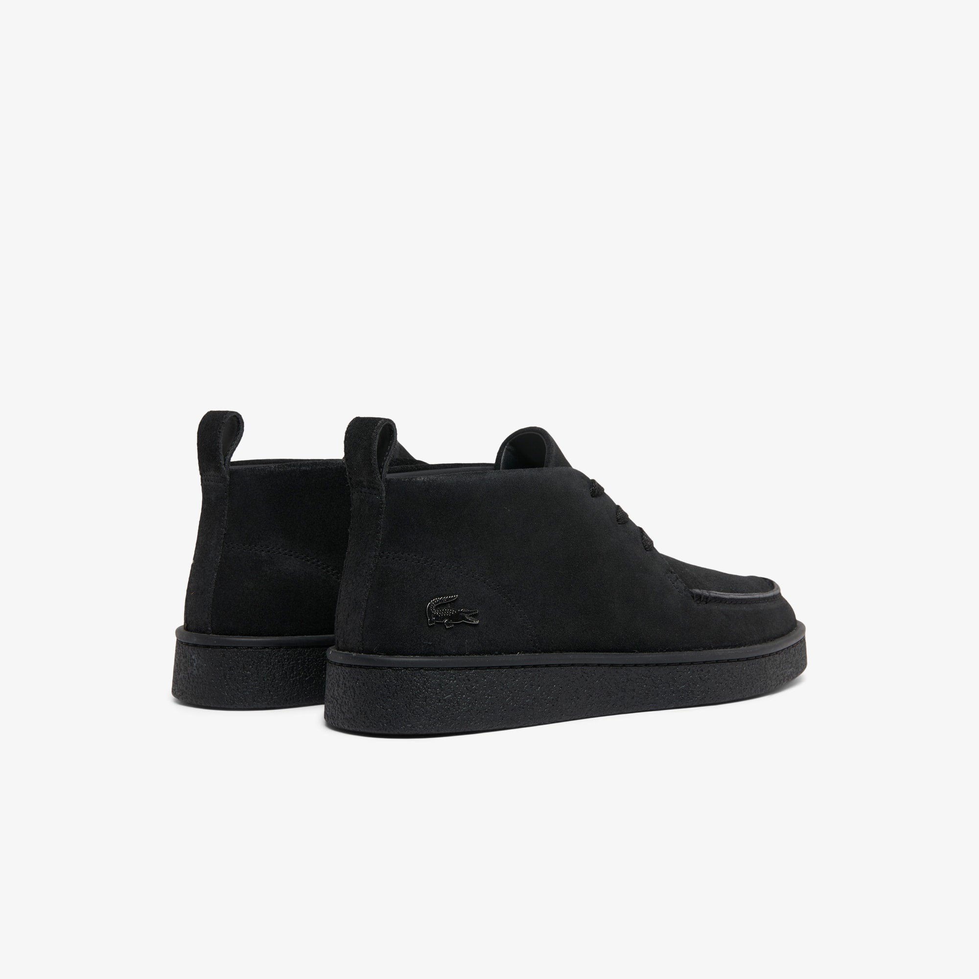Men's Baseshot Chukka Suede Sneakers - BLK/BLK