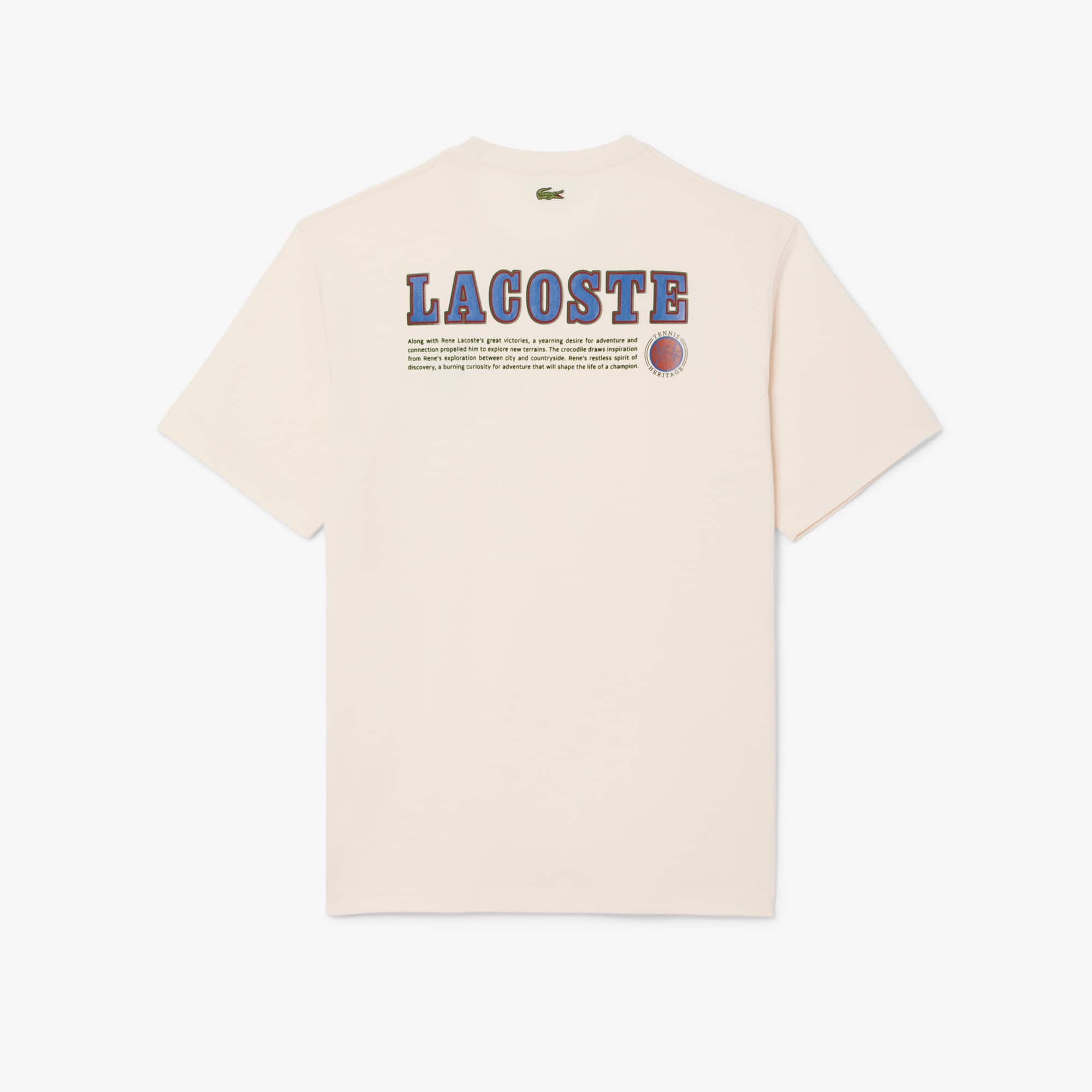 Men's Multi Print Jersey T-Shirt - Cream