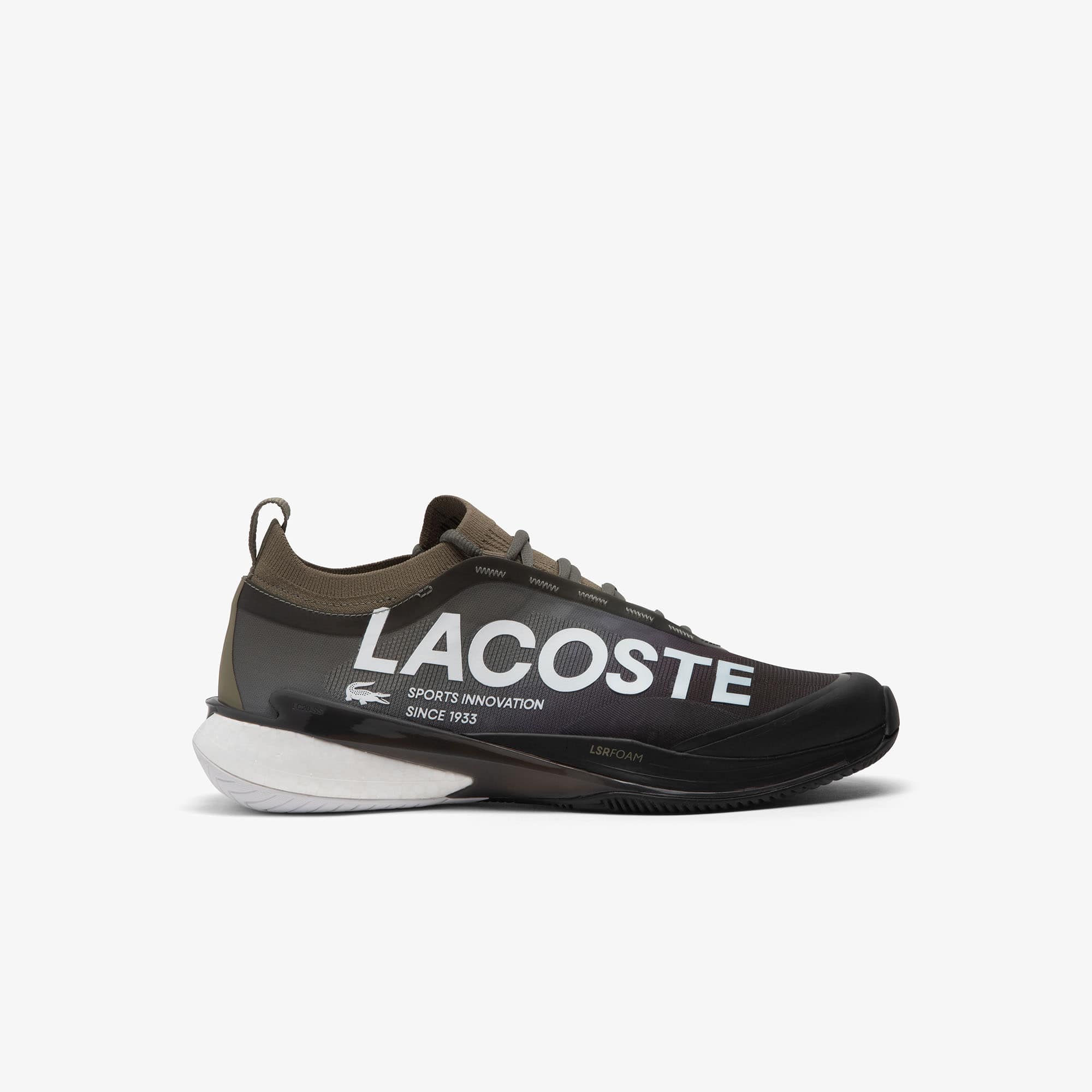 Men's AG-LT25 Lite Tennis Shoes - KHK/BLK