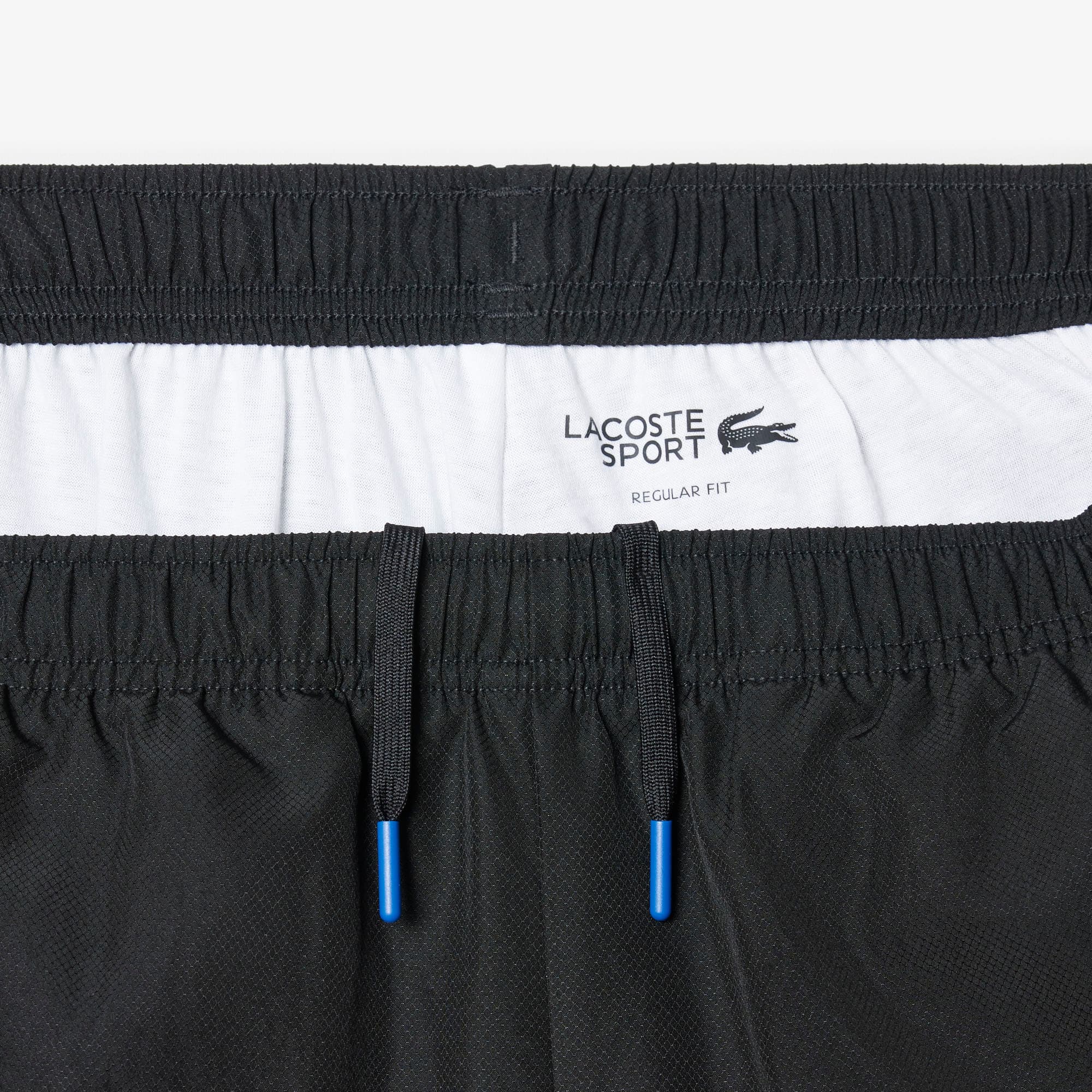 Men's Tennis Printed Tracksuit Pants - Black