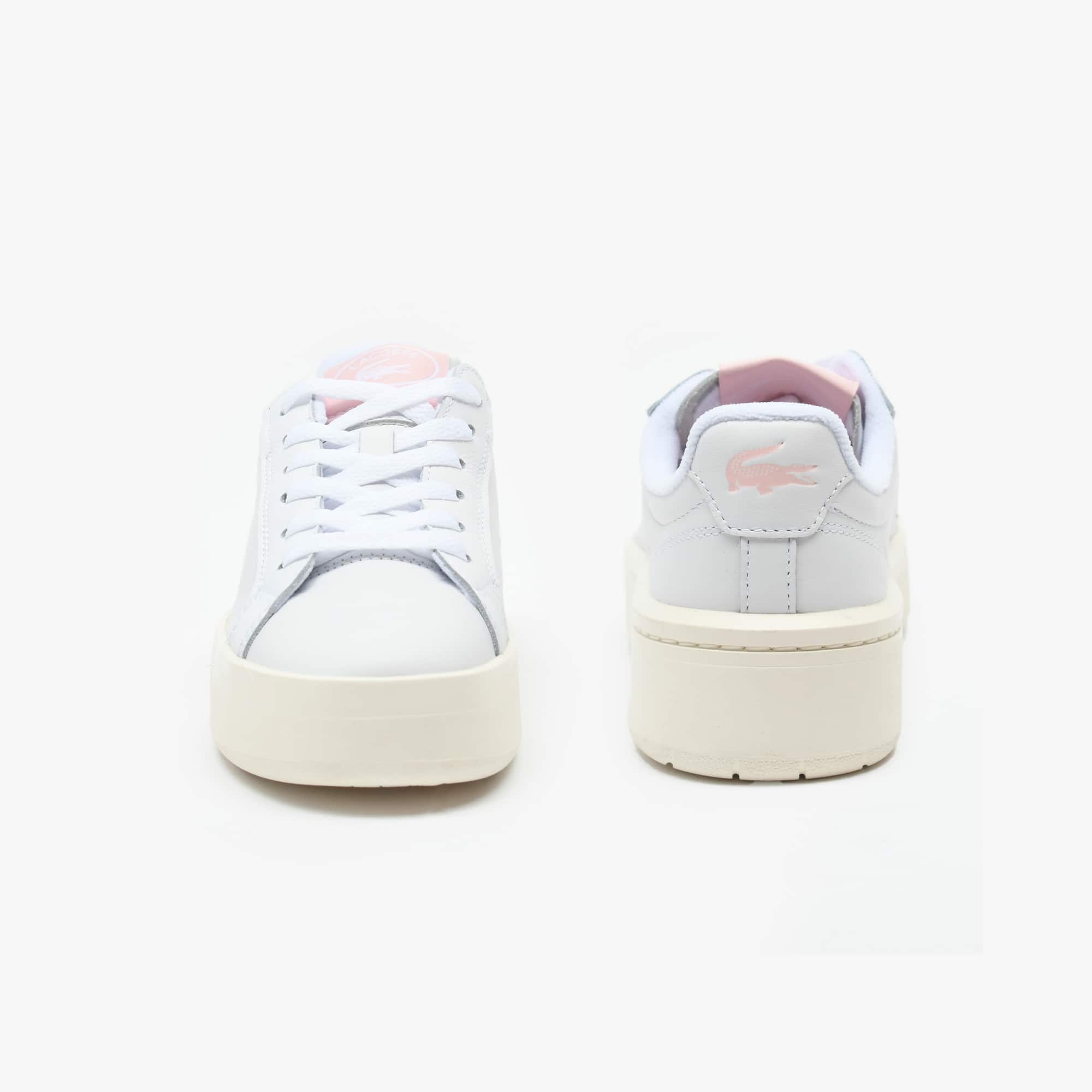 Women's Carnaby Platform Leather Sneakers - WHT/OFF WHT