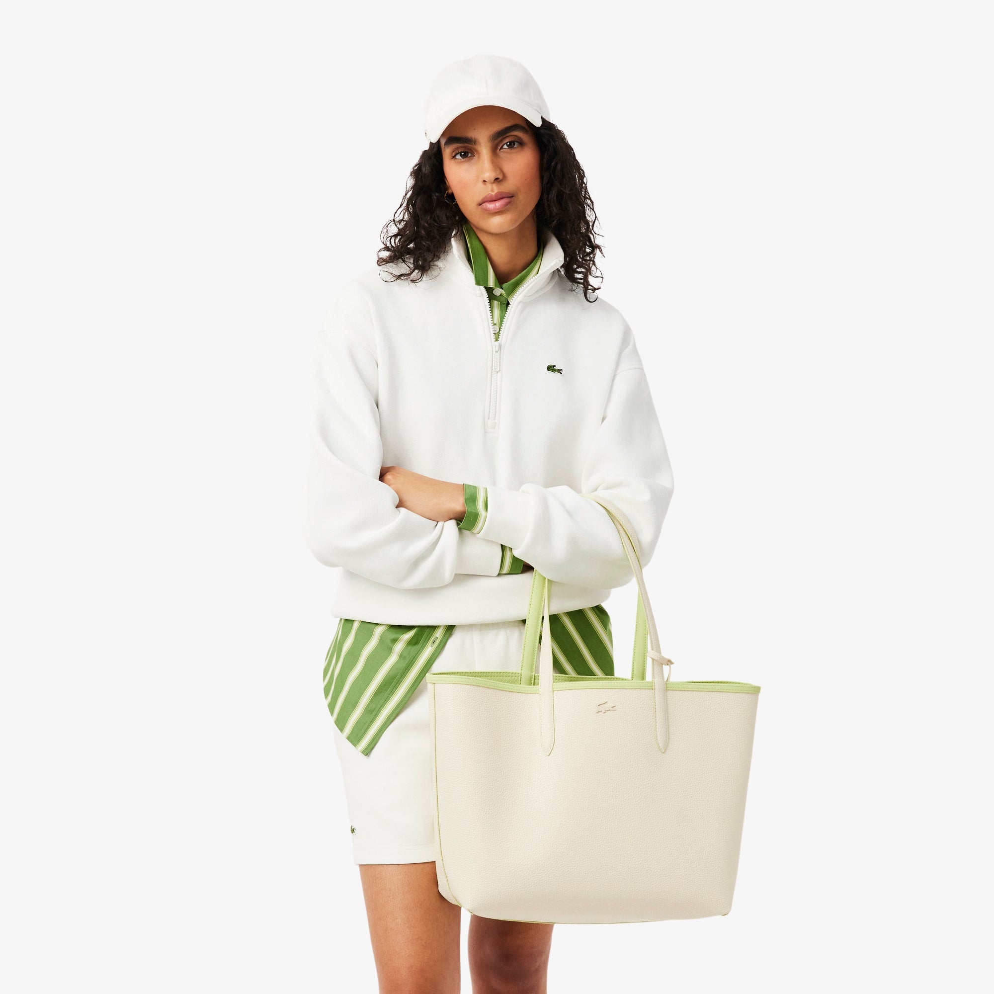 Anna Reversible Tote & Pouch - SENCHA POUDRE