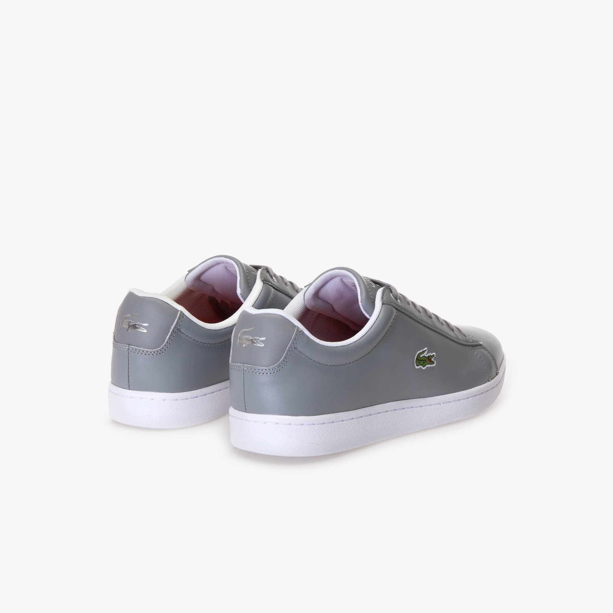 Men's Hydez Leather Sneakers - GREY/WHITE