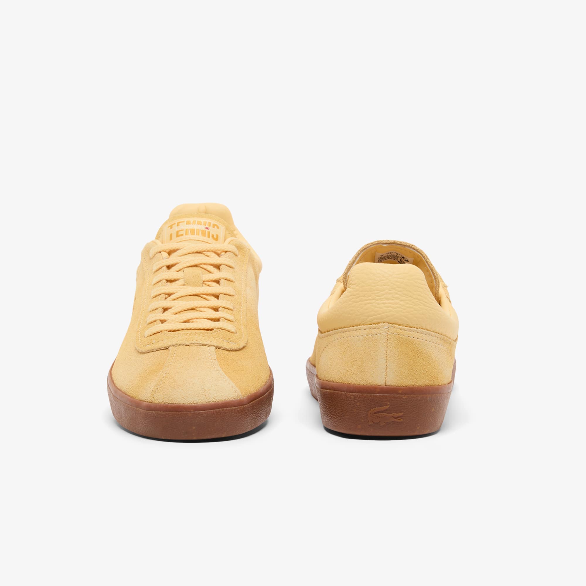 Men's Baseshot Suede Sneakers - LT YLW/GUM