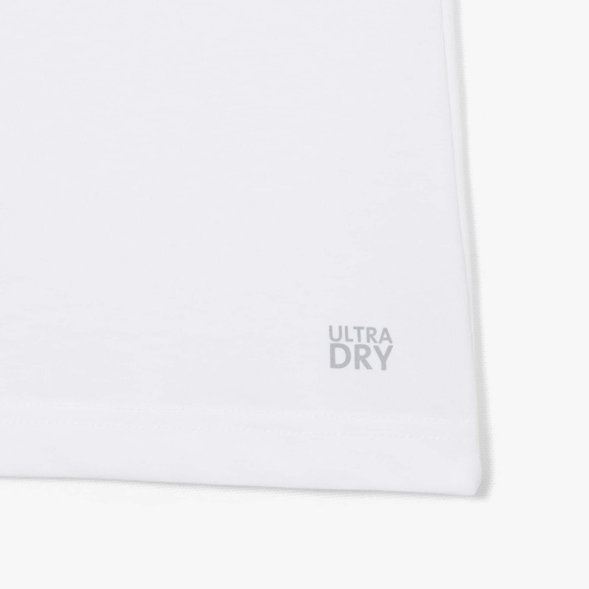 Ultra Dry Graphic Sport T-Shirt - Blanc / Orange