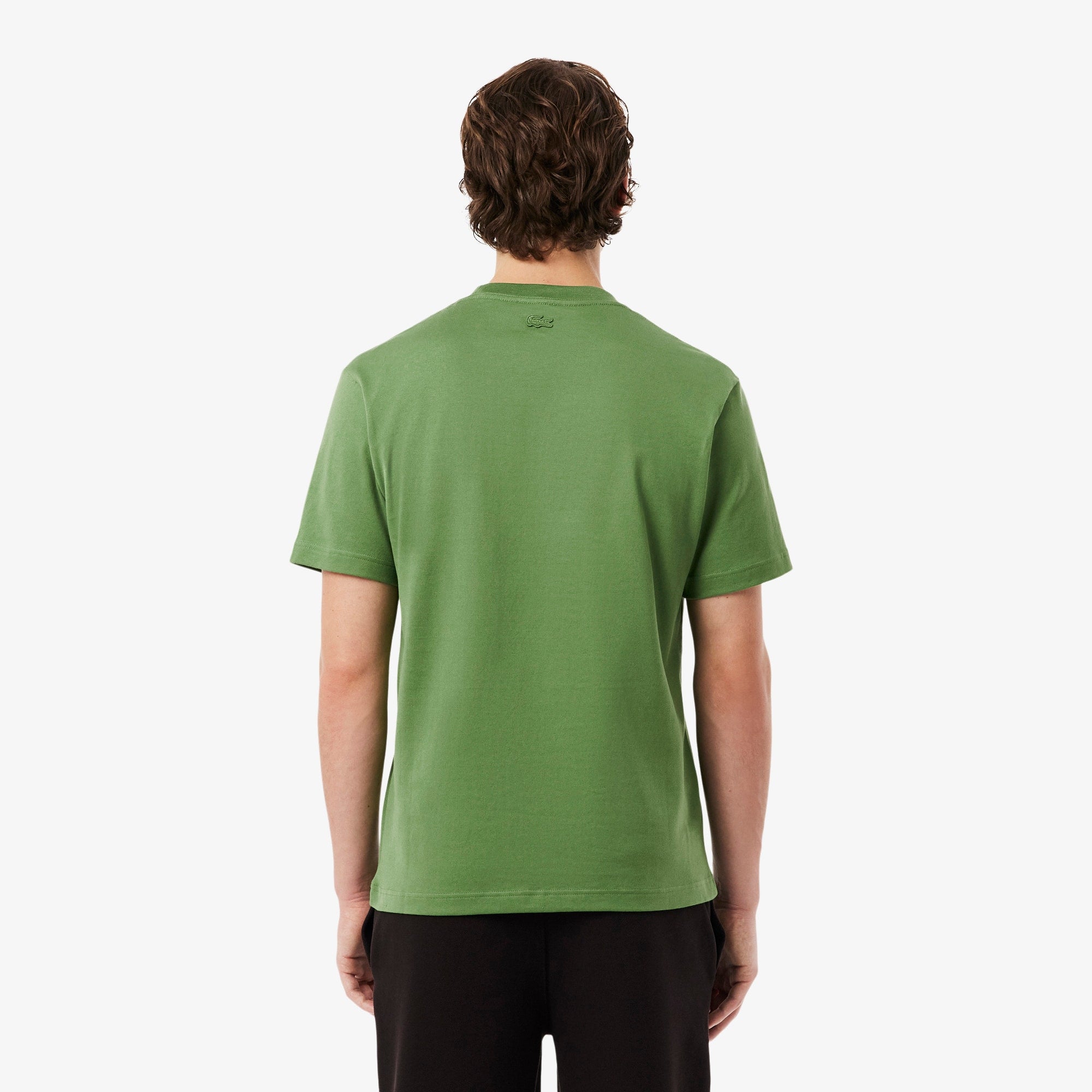 Embroidered Heavy Jersey T-Shirt - Green
