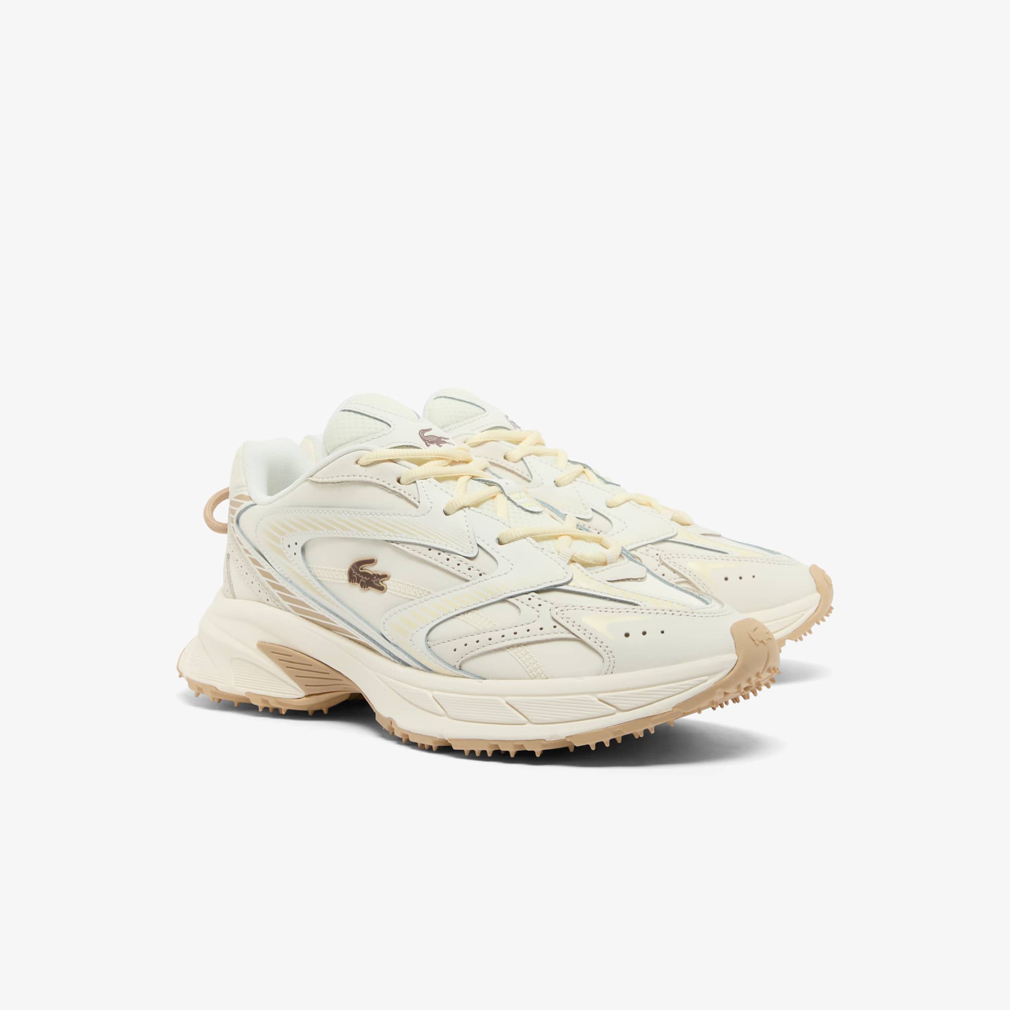 Men's L003 Neo Shot Sneakers - OFF WHT/LT BRW