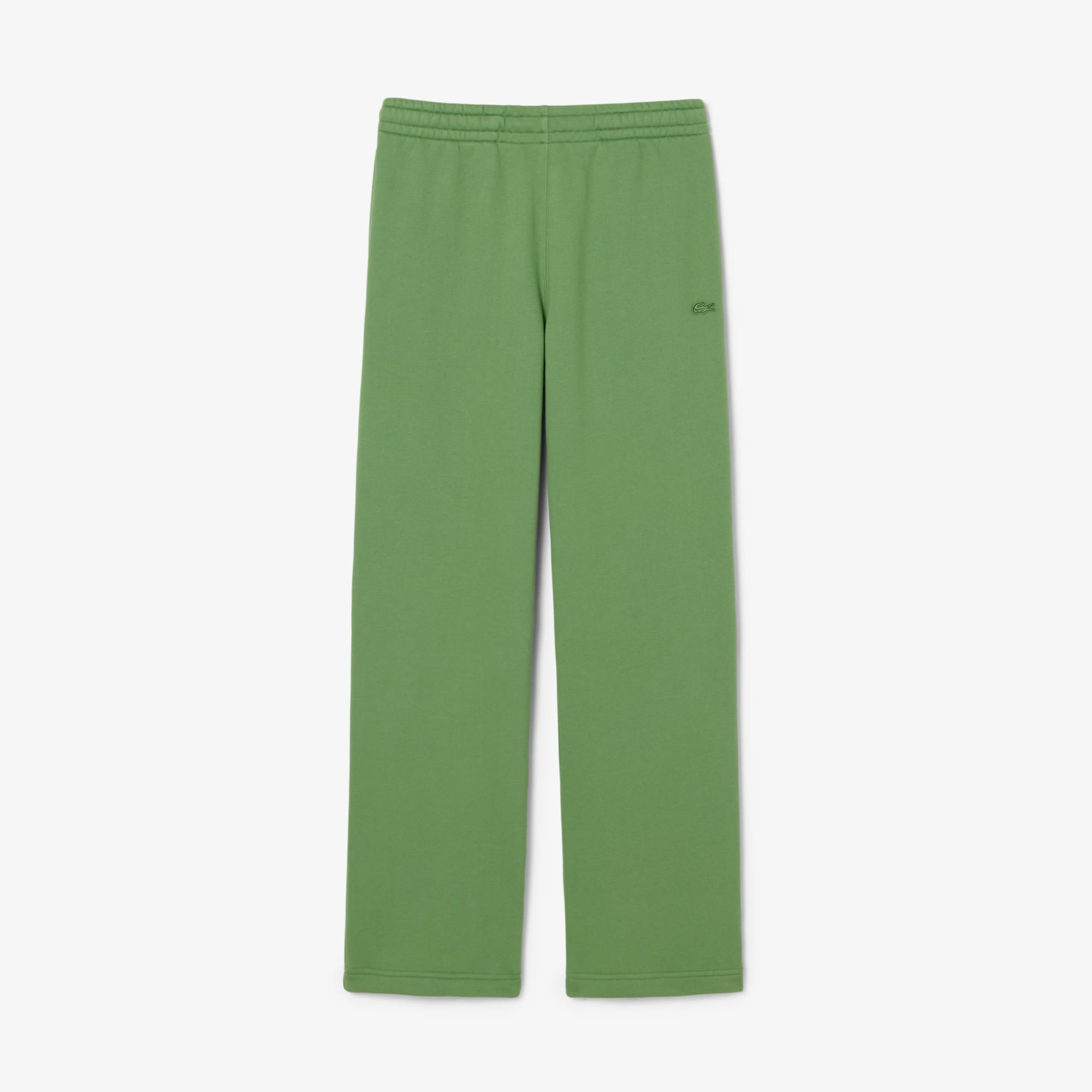 Loose Fit Fleece Joggers - Green