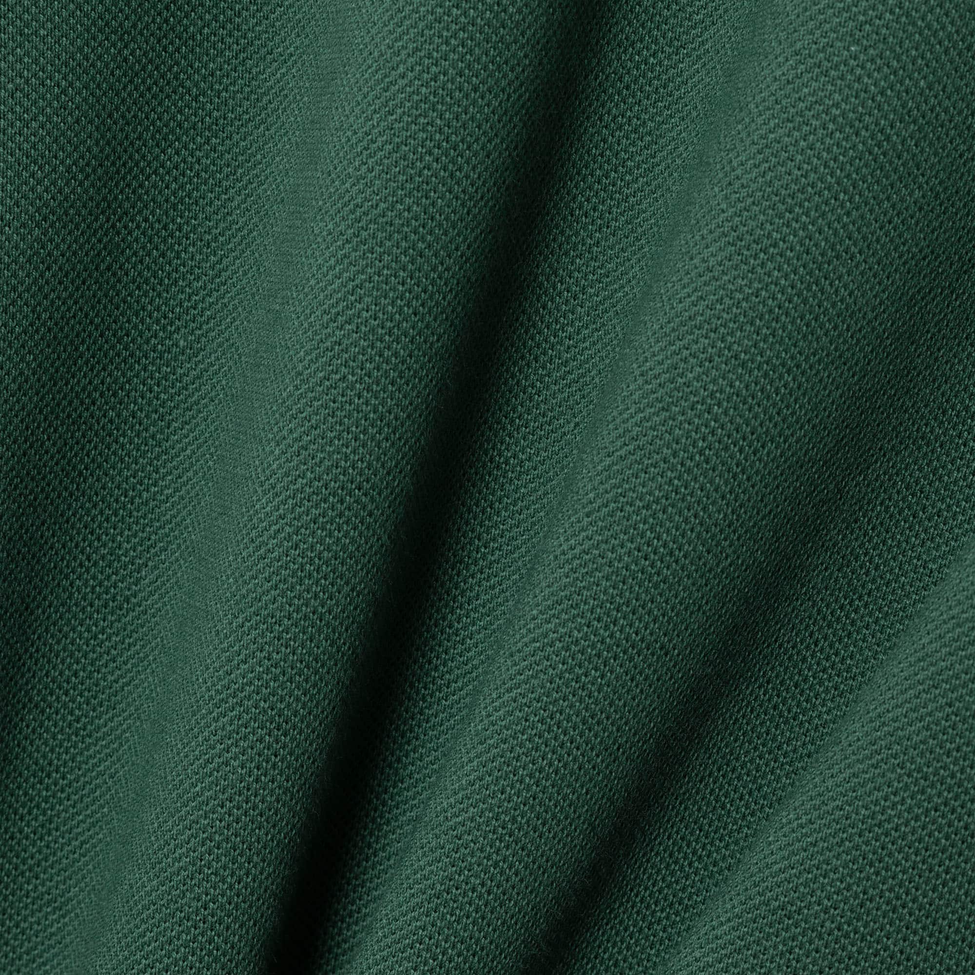Men's Classic Fit Pocket Accent Polo - Green / White