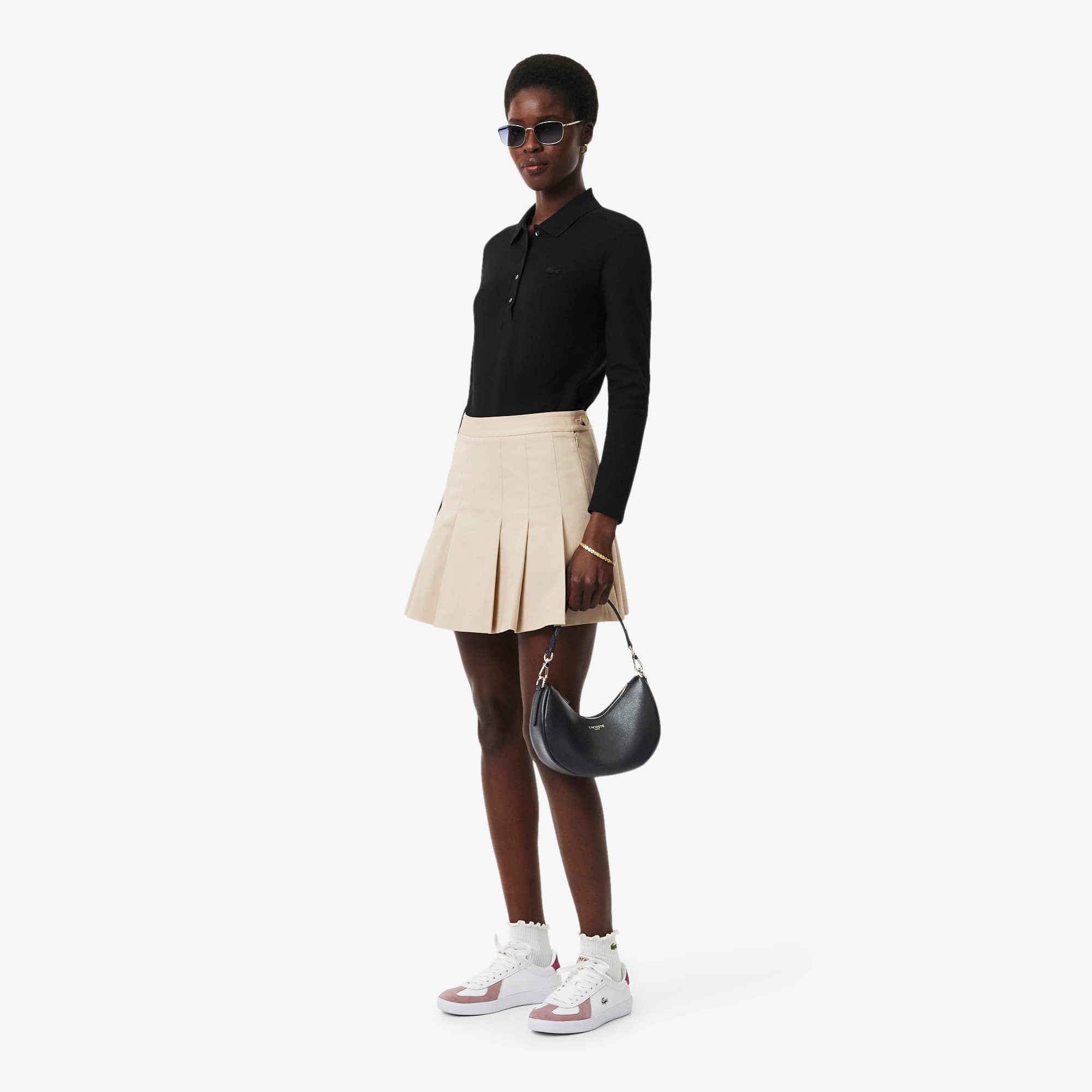 Small Champs-Élysées Half-Moon Bag - Black