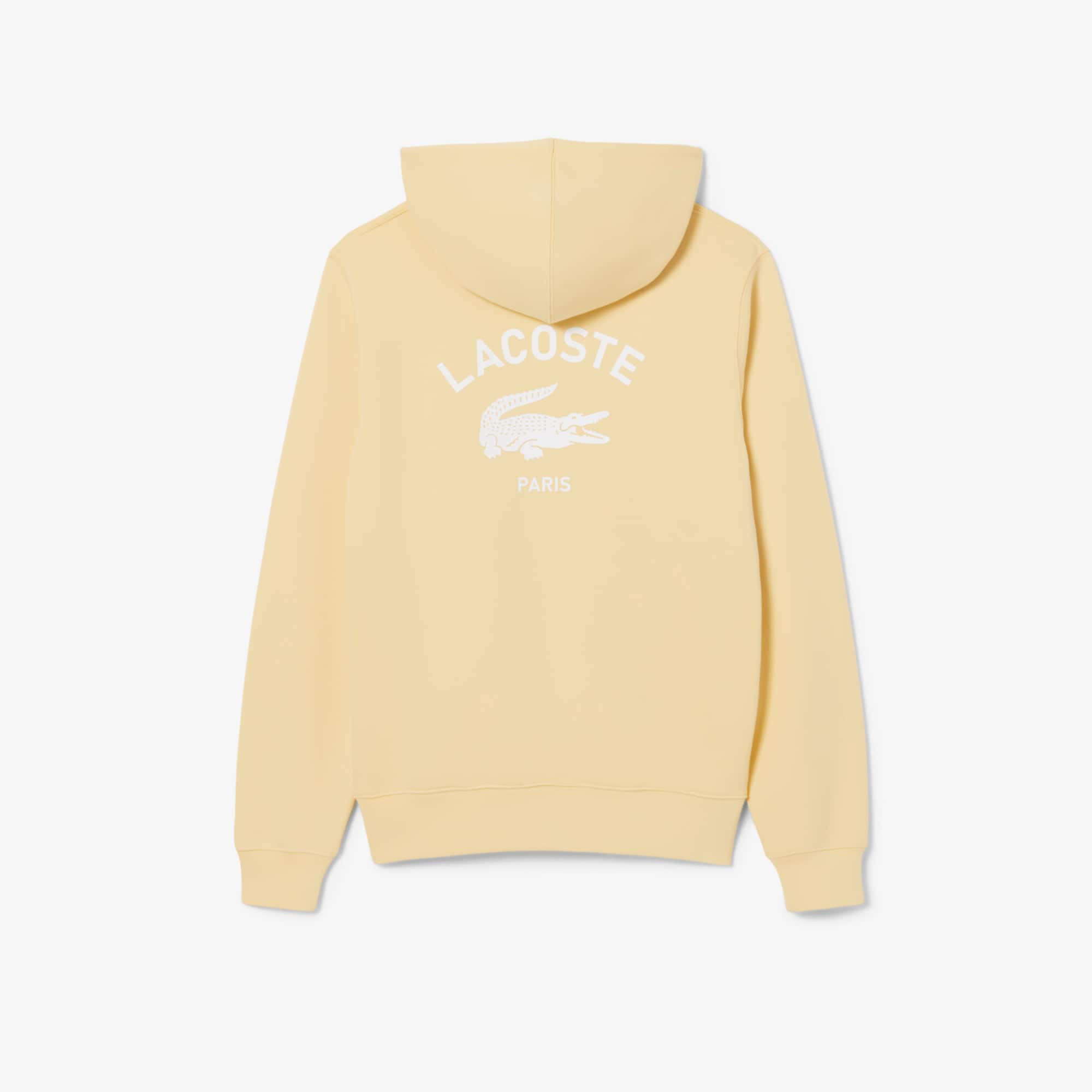Unisex Print Hoodie - Yellow