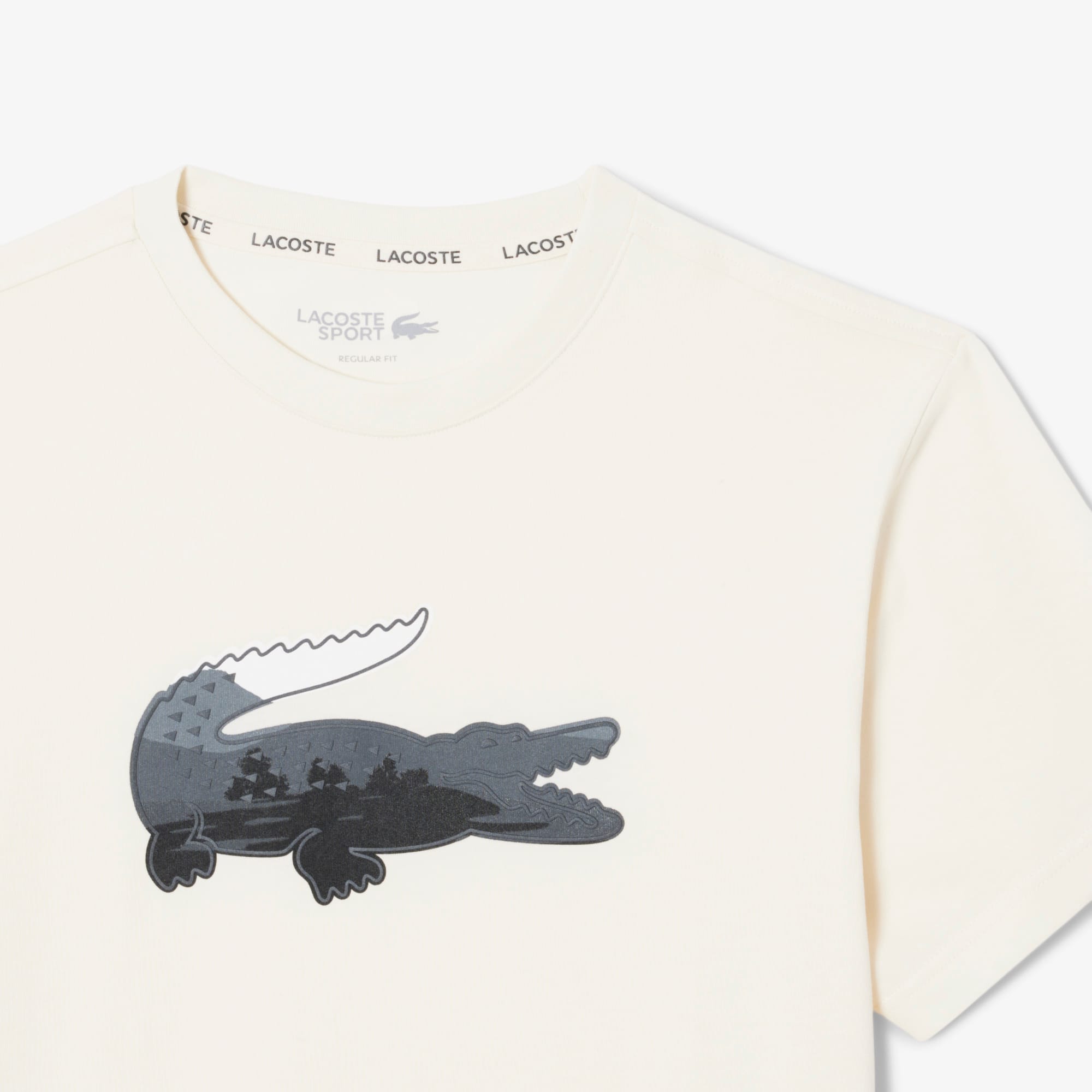 Men's Sport Ultra Dry Landscape T-Shirt - Cream