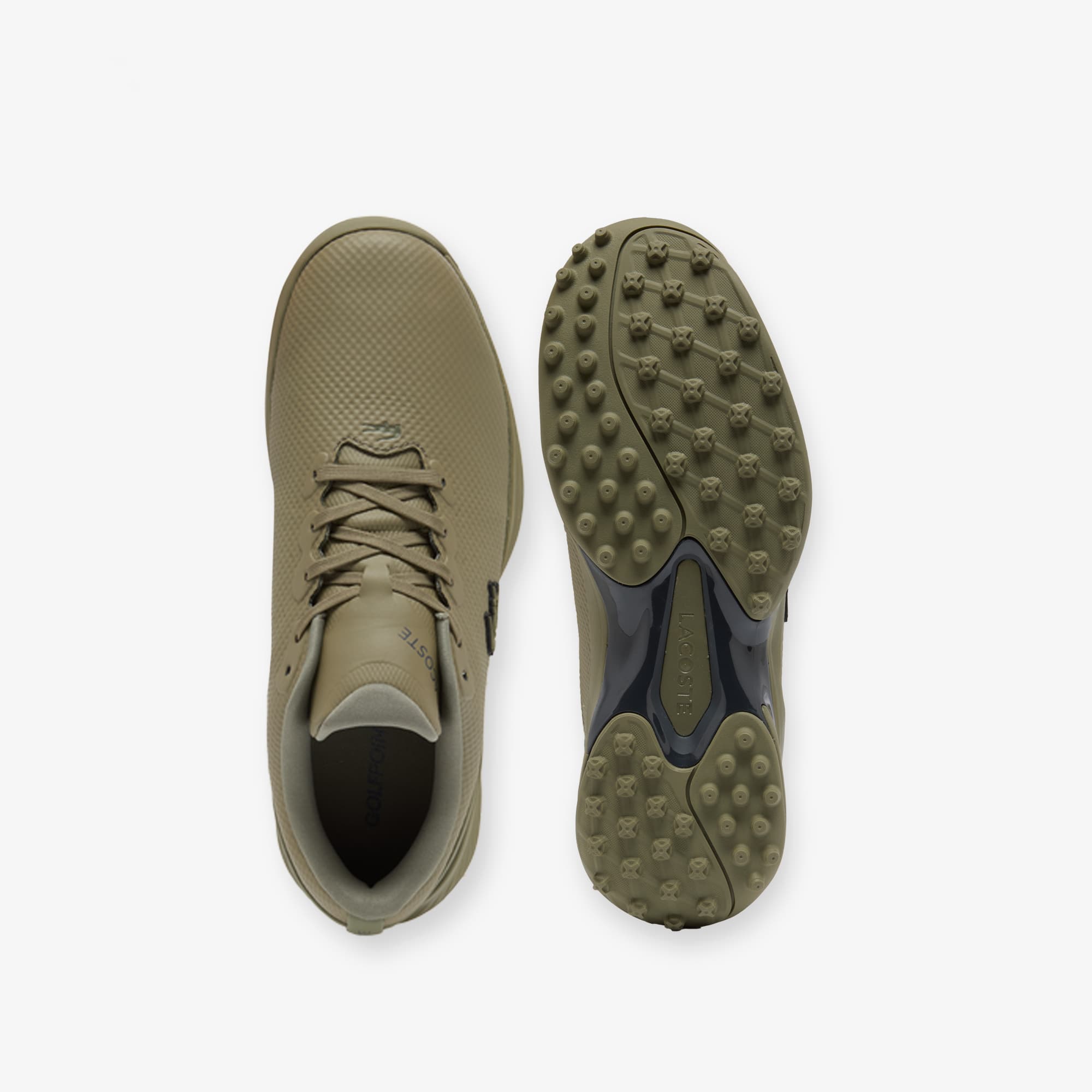 Men's Golf Point Golf Shoes - KHK/DK GRY