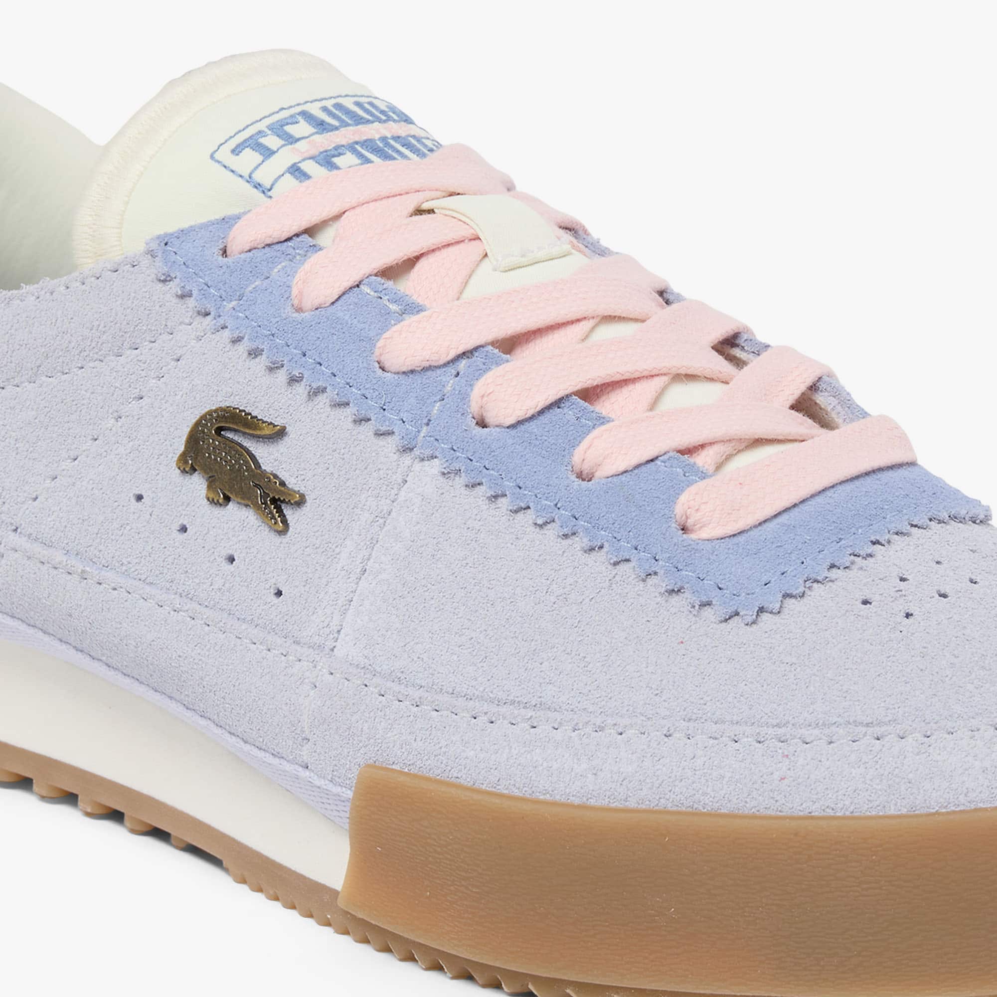 Women's Aura Suede Sneakers - LT BLU/LT GUM