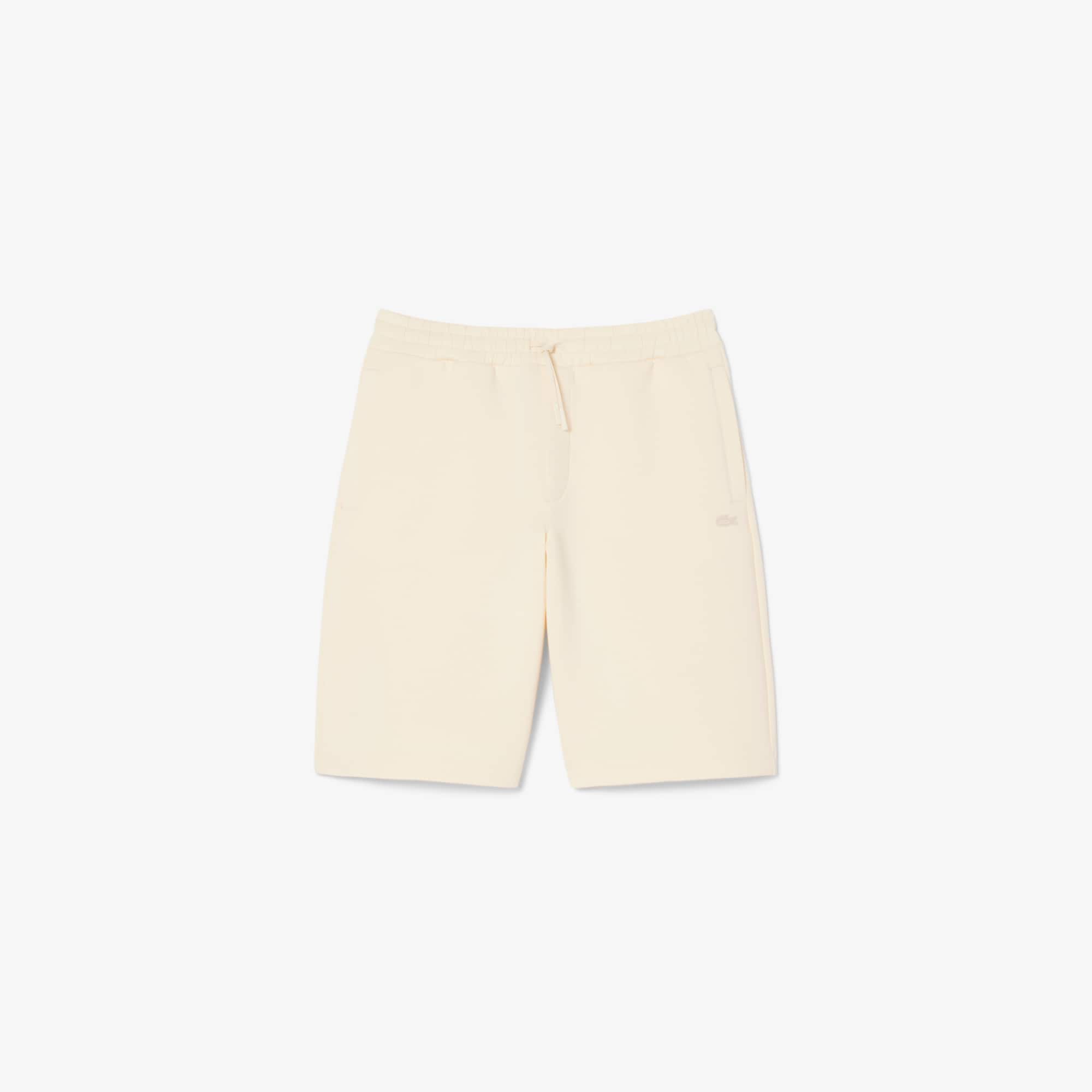 Relaxed Fit Interlock Shorts - Beige