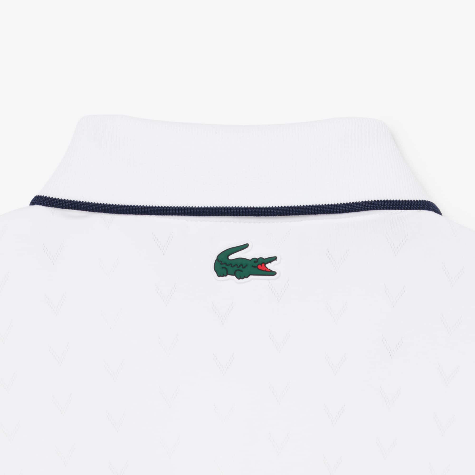 Tennis Heritage Ultra Dry Stretch Polo - White