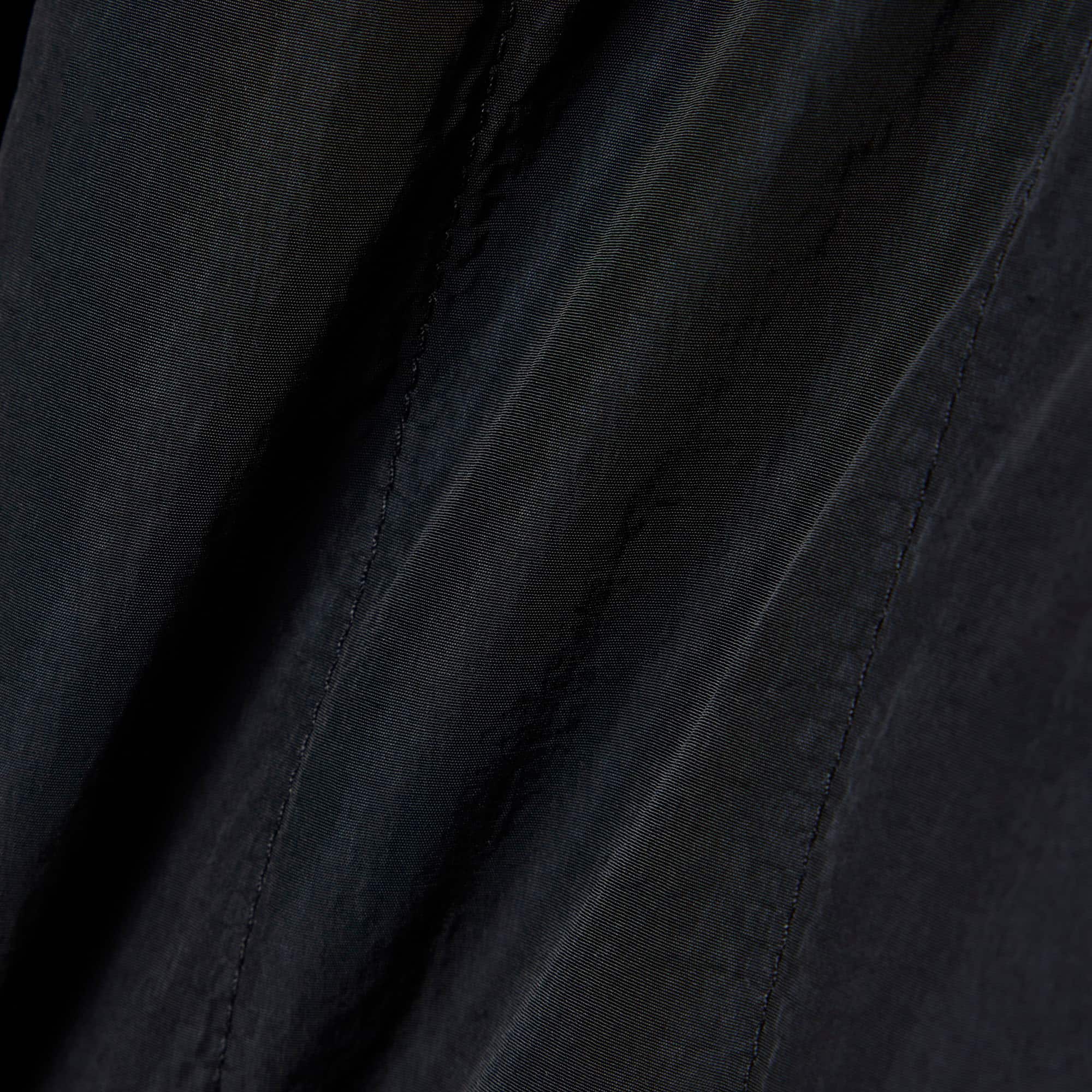 Lightweight Water-Repellent Quilted Puffed Jacket - Black