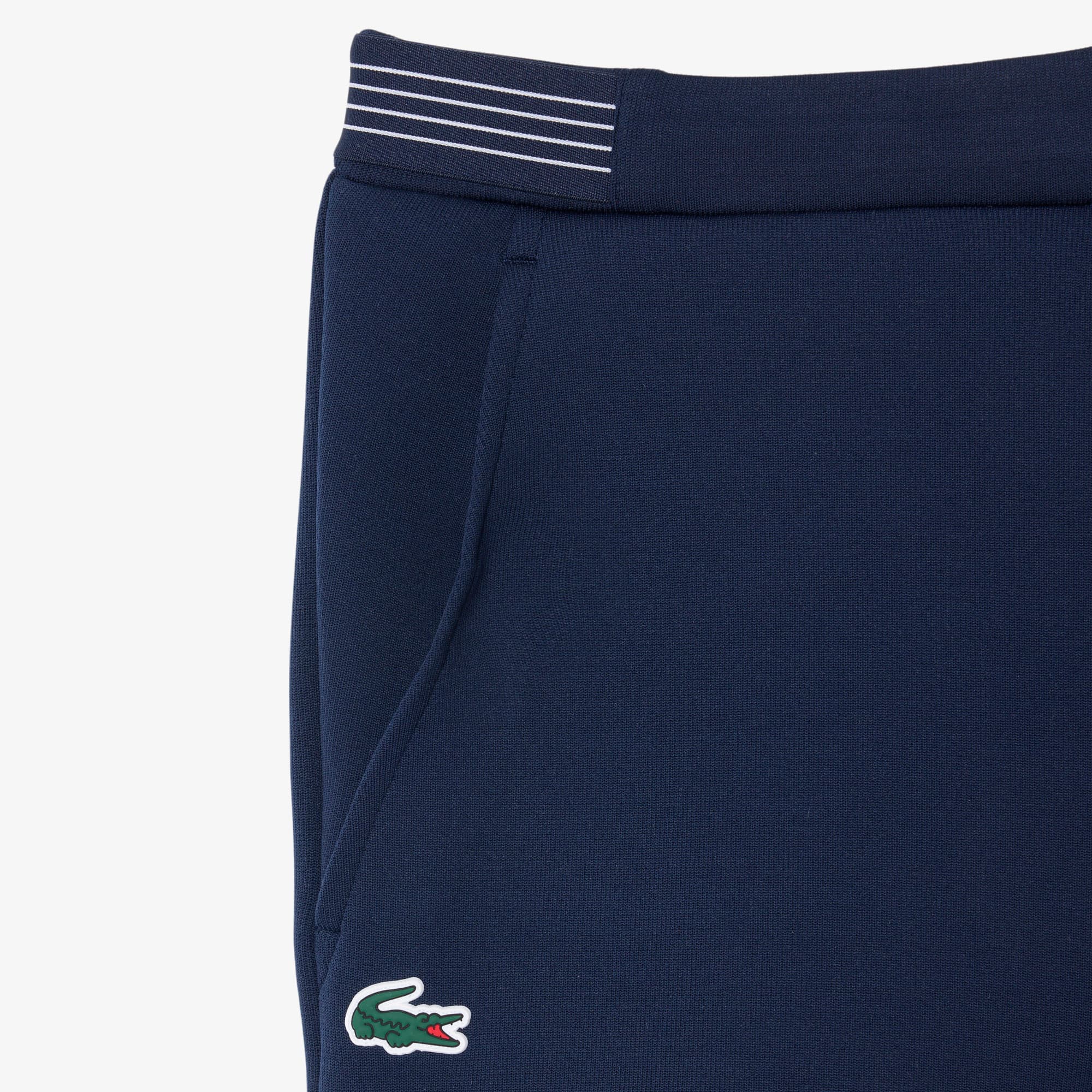 Ultra Dry Badge Accent Tennis Heritage Shorts - Navy Blue