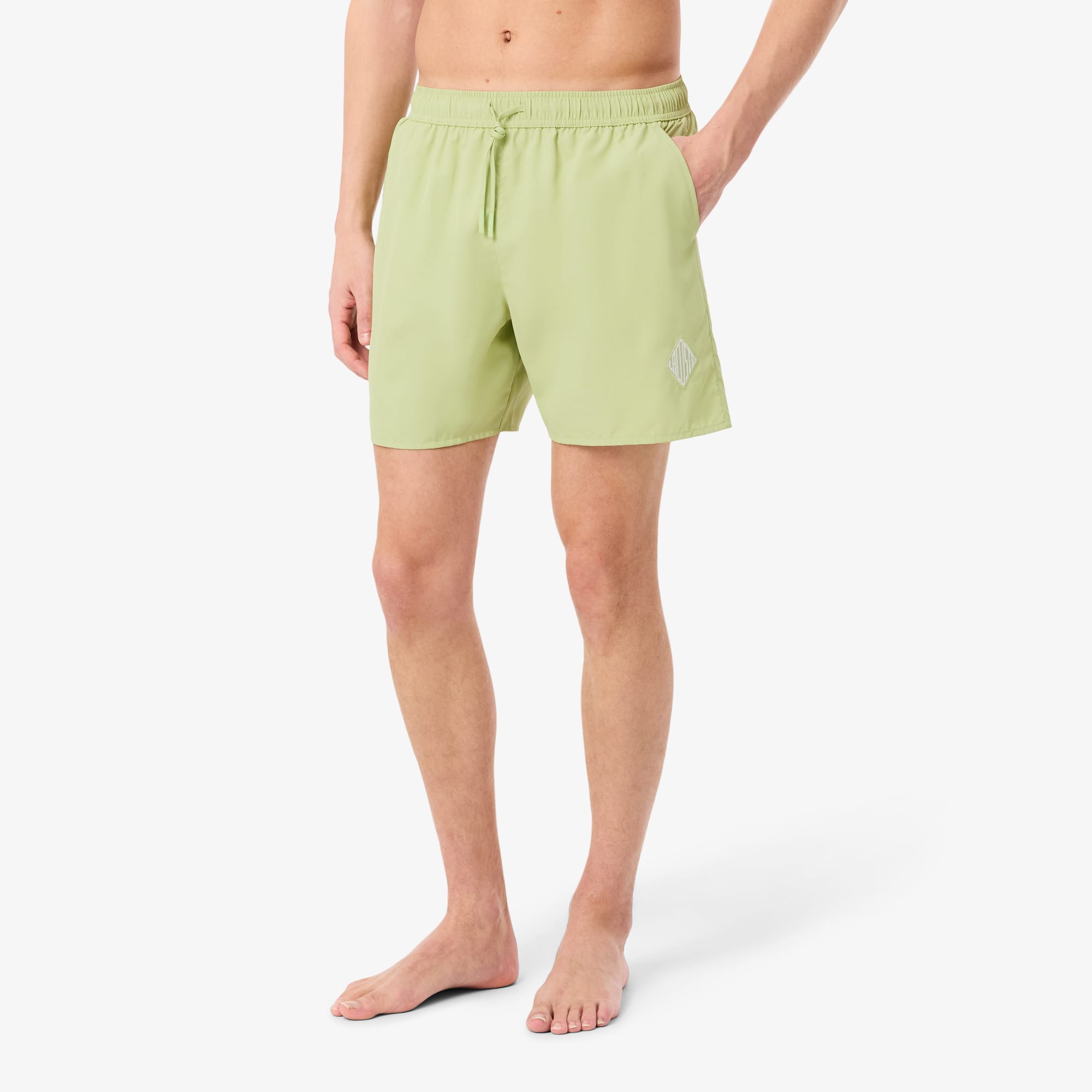Diamond Logo Swim Trunks - Green
