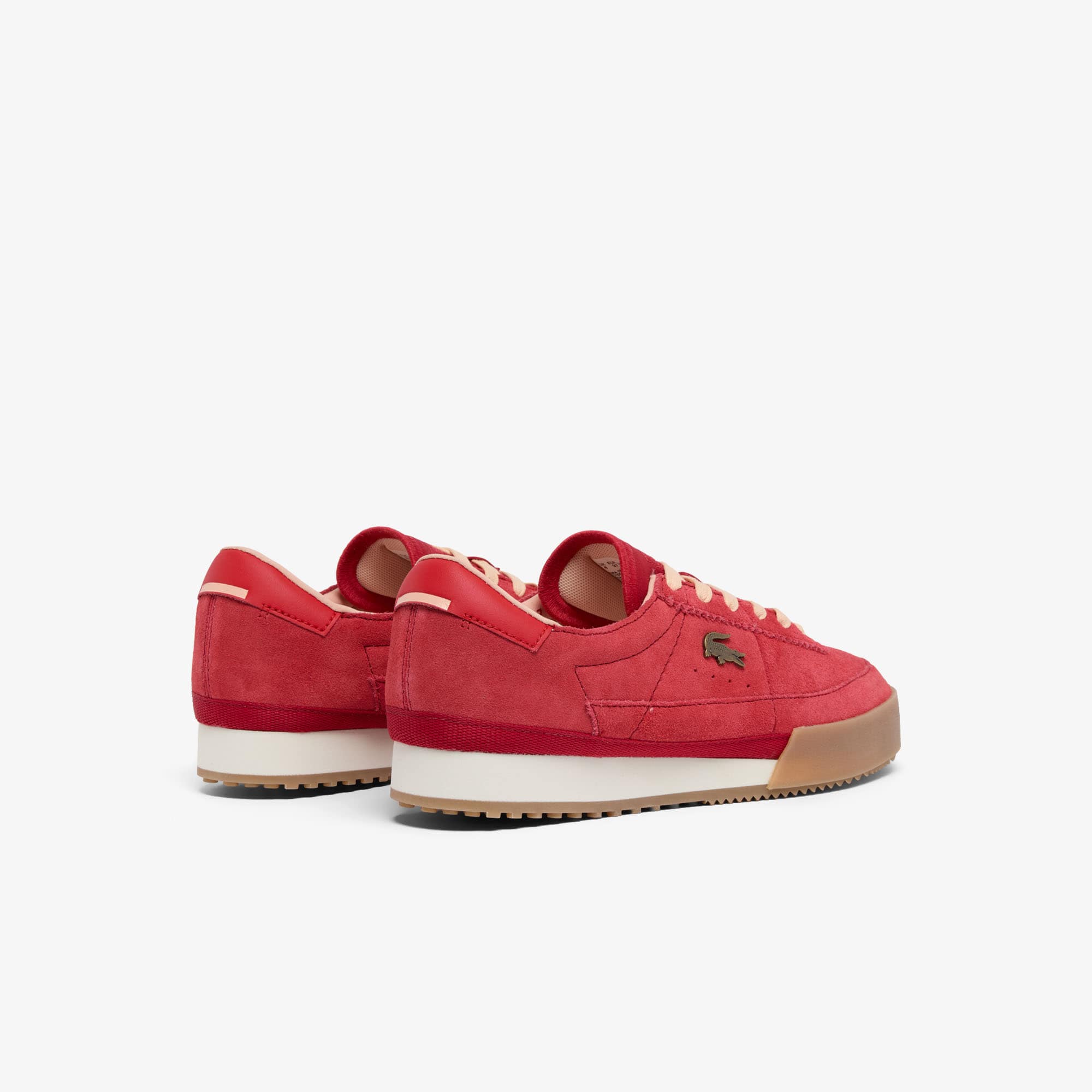 Women's Aura Suede Sneakers - RED/LT GUM