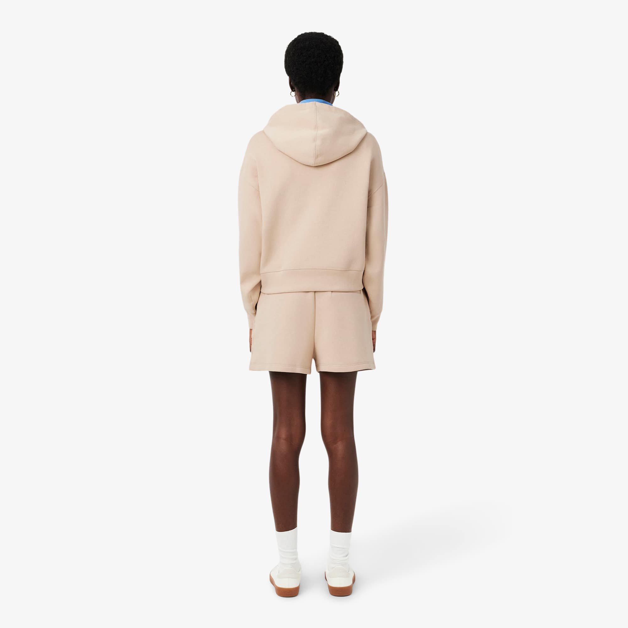Double Face Jersey Shorts - Beige