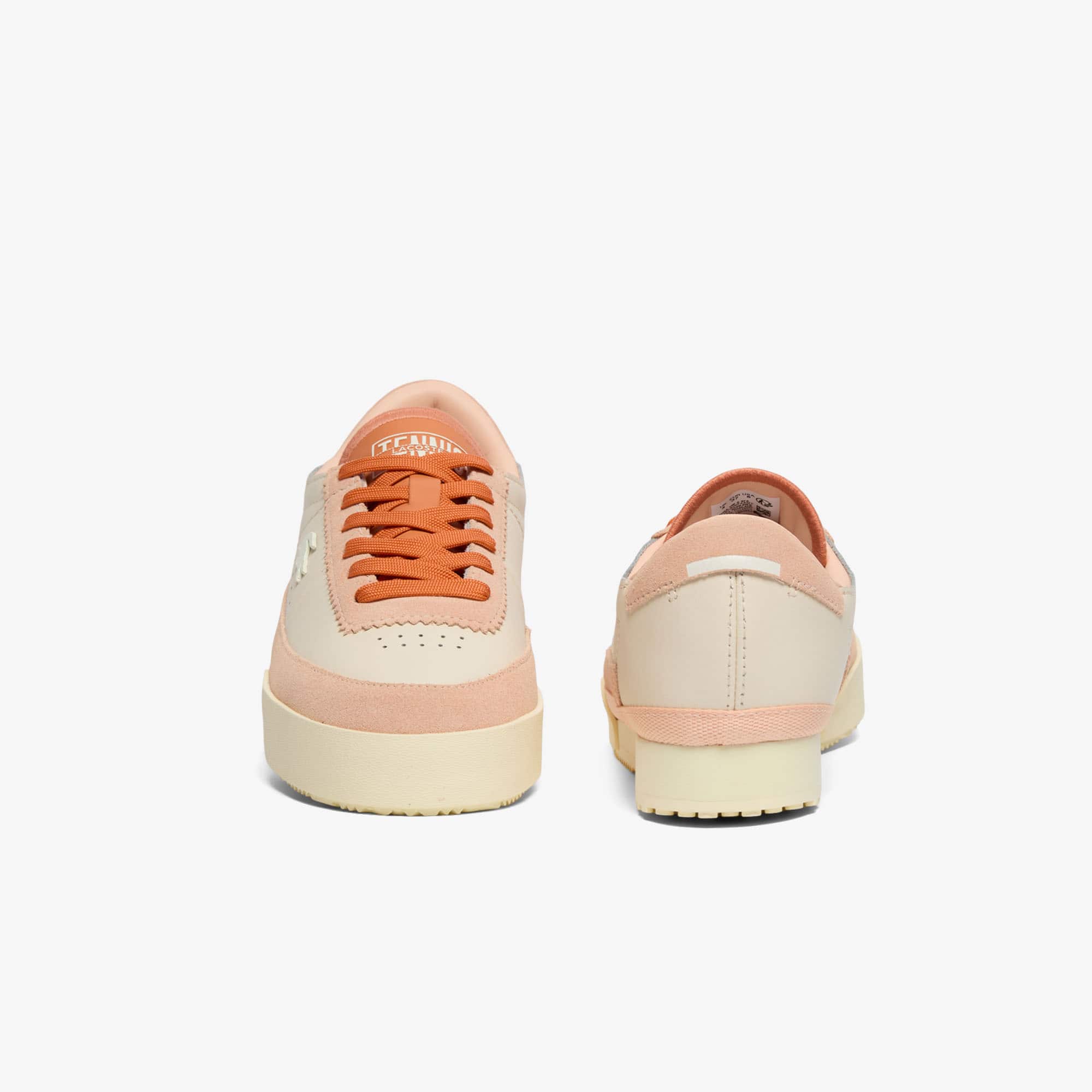 Women's Aura Leather Sneakers - LT PNK/LT YLW