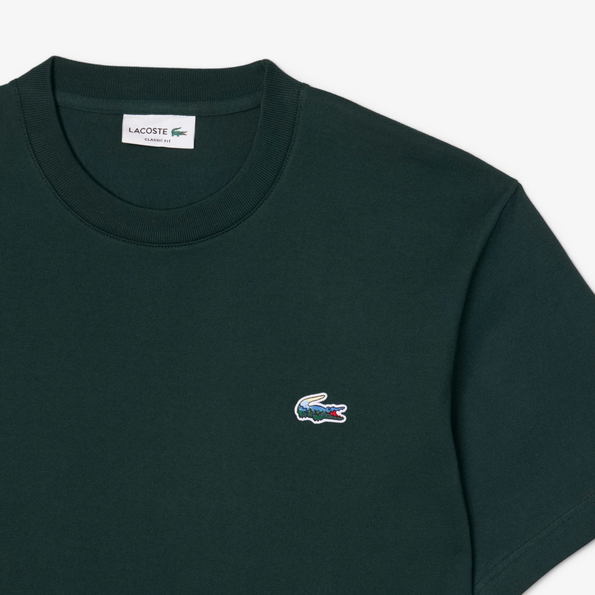 Men's Heavy Jersey Landscape T-Shirt - Forest green