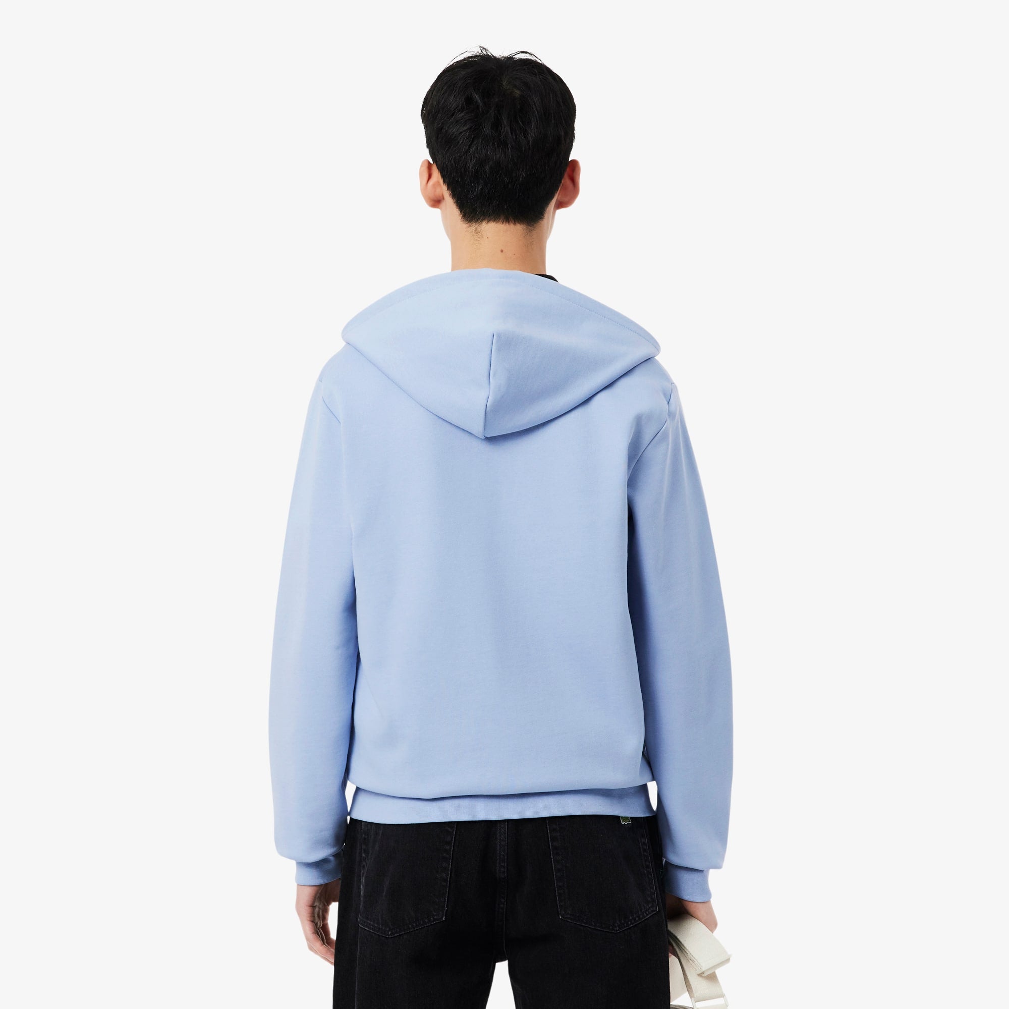 Men's Classic Fit Zip-Up Fleece Sweatshirt - Light Blue
