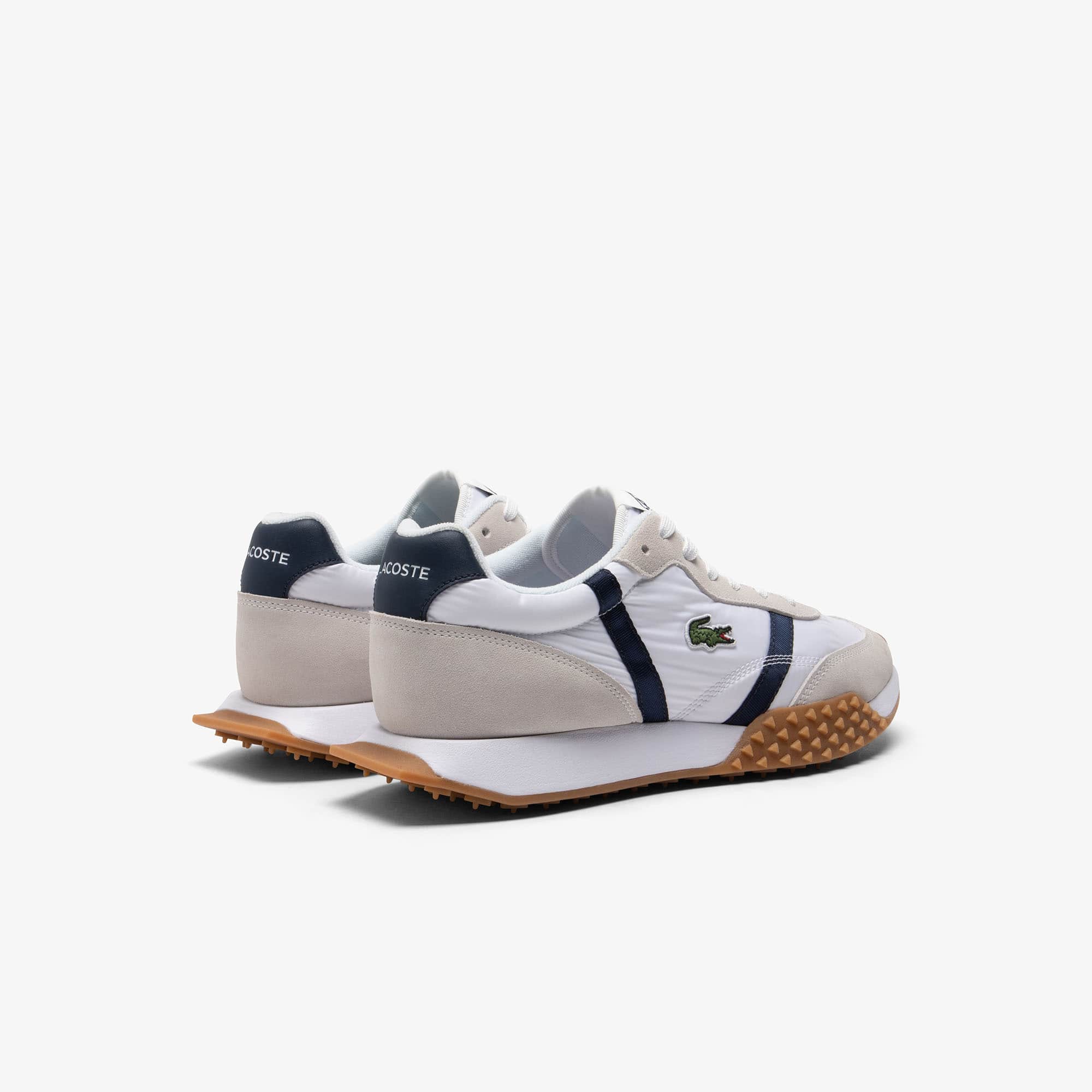 Men's L-Spin Evo Sneakers - WHITE / NAVY