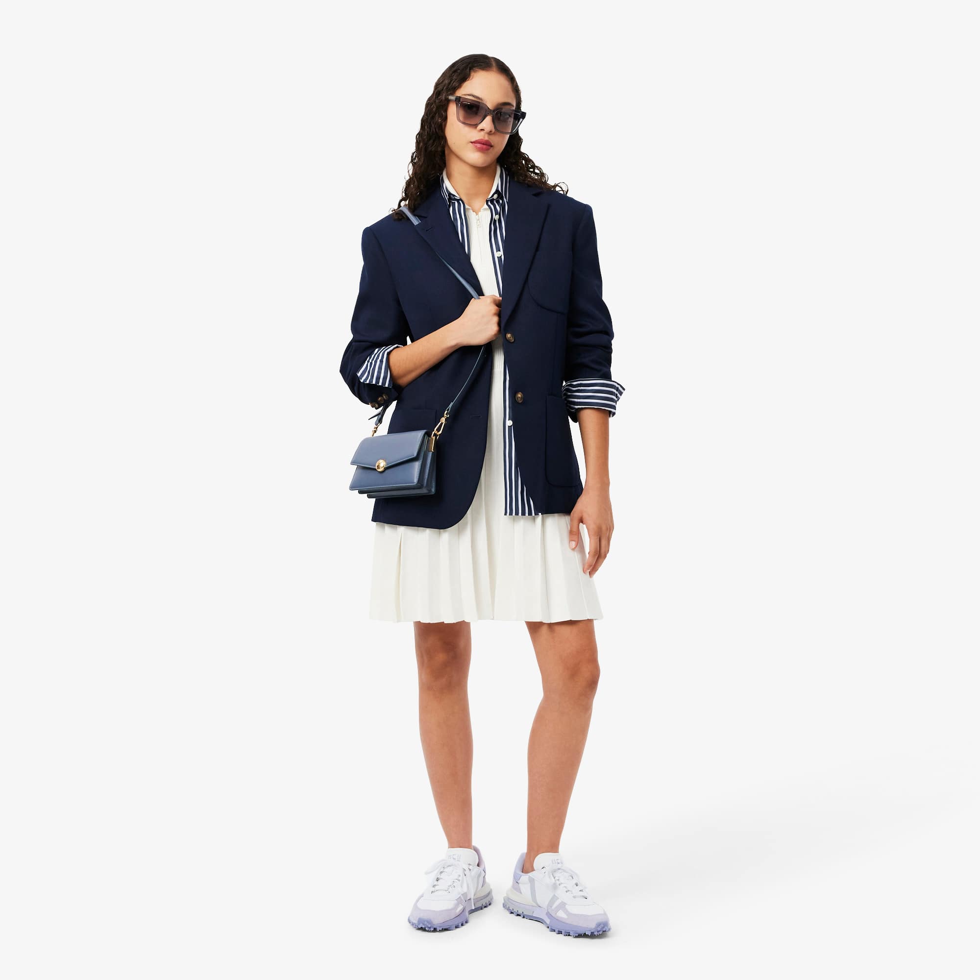 Women's Elite Active Sneakers - WHT/LT PURP