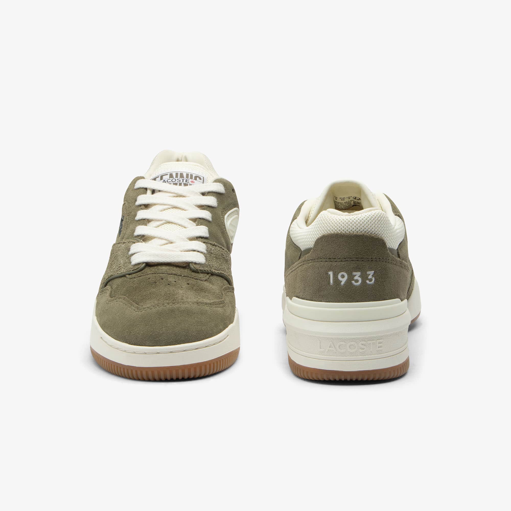 Men's Lineshot Suede Sneakers - KHK/GUM