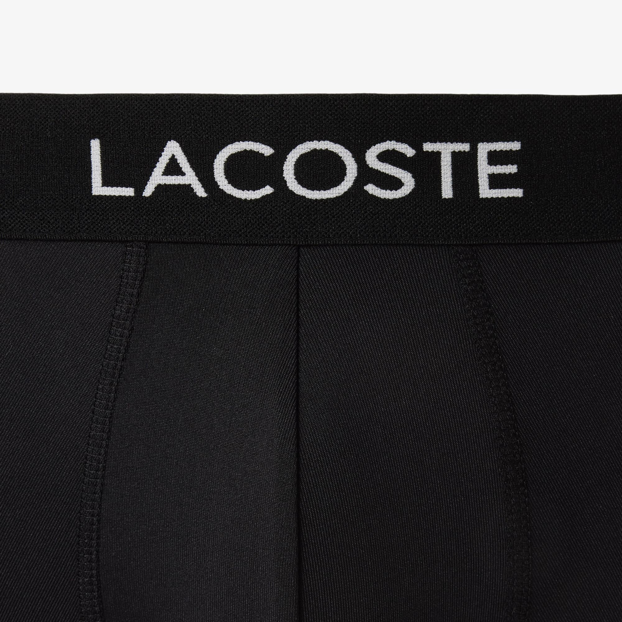 Men's 3-Pack Microfiber Trunks - Black / Grey / White