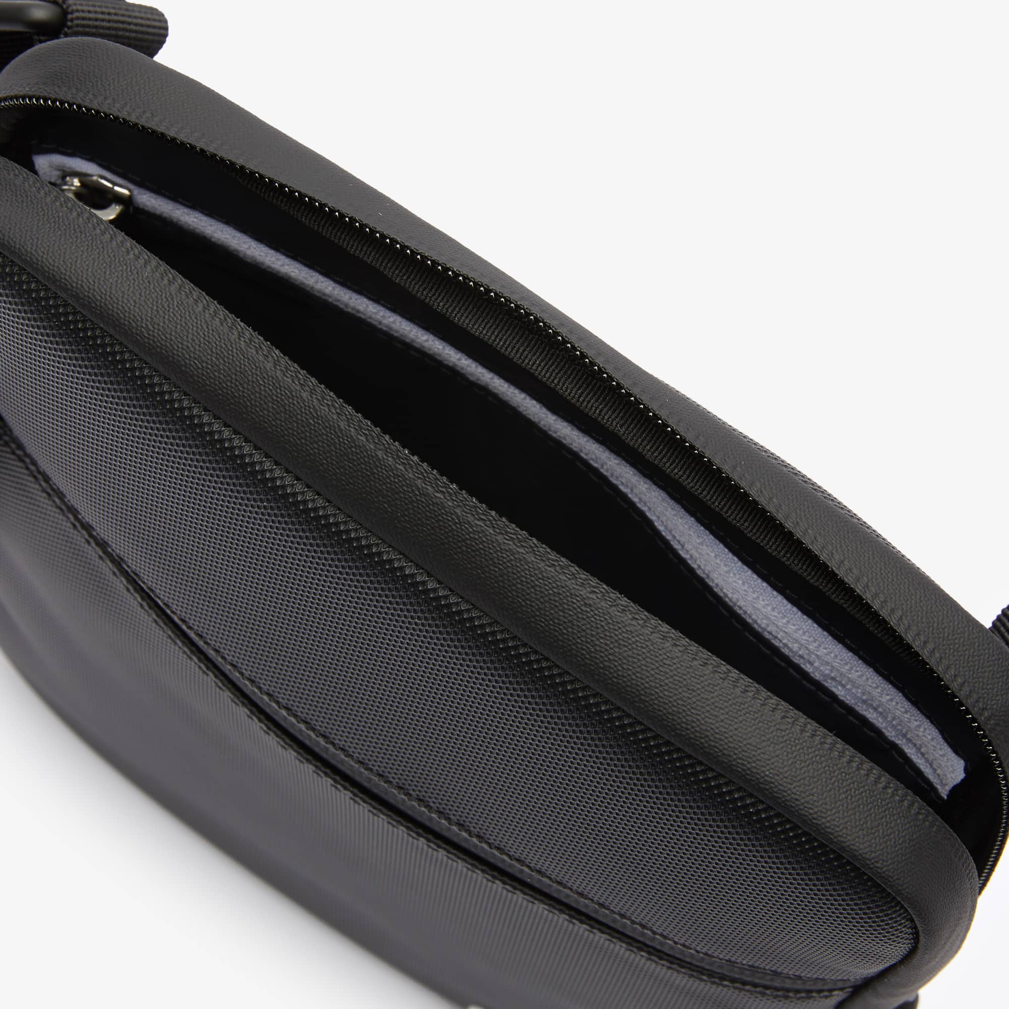 Medium LCST Piqué Satchel - Black