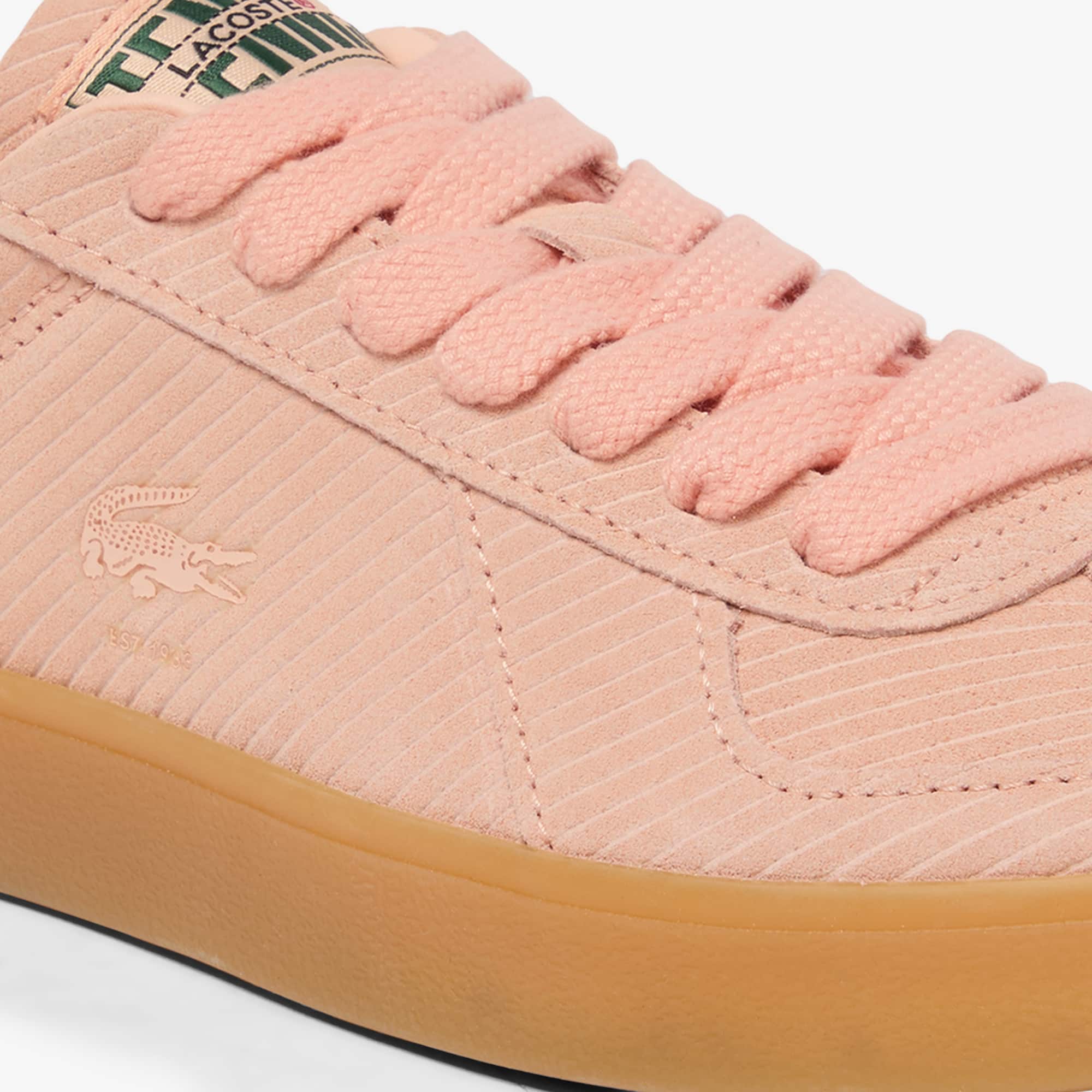 Women's Baseshot Pro Suede Sneakers - LT PNK/GUM