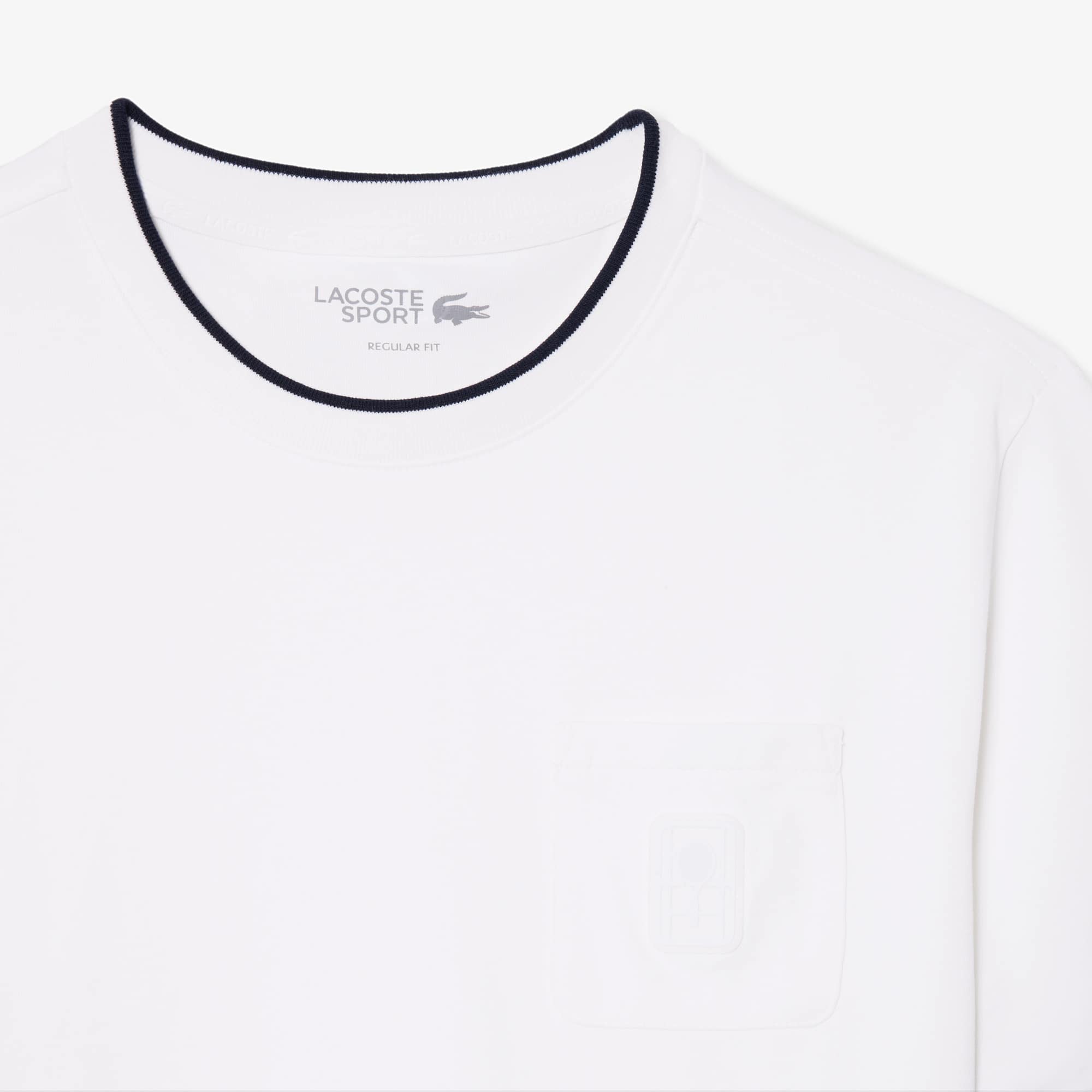 Ultra Dry Tennis Heritage Badge T-Shirt - White