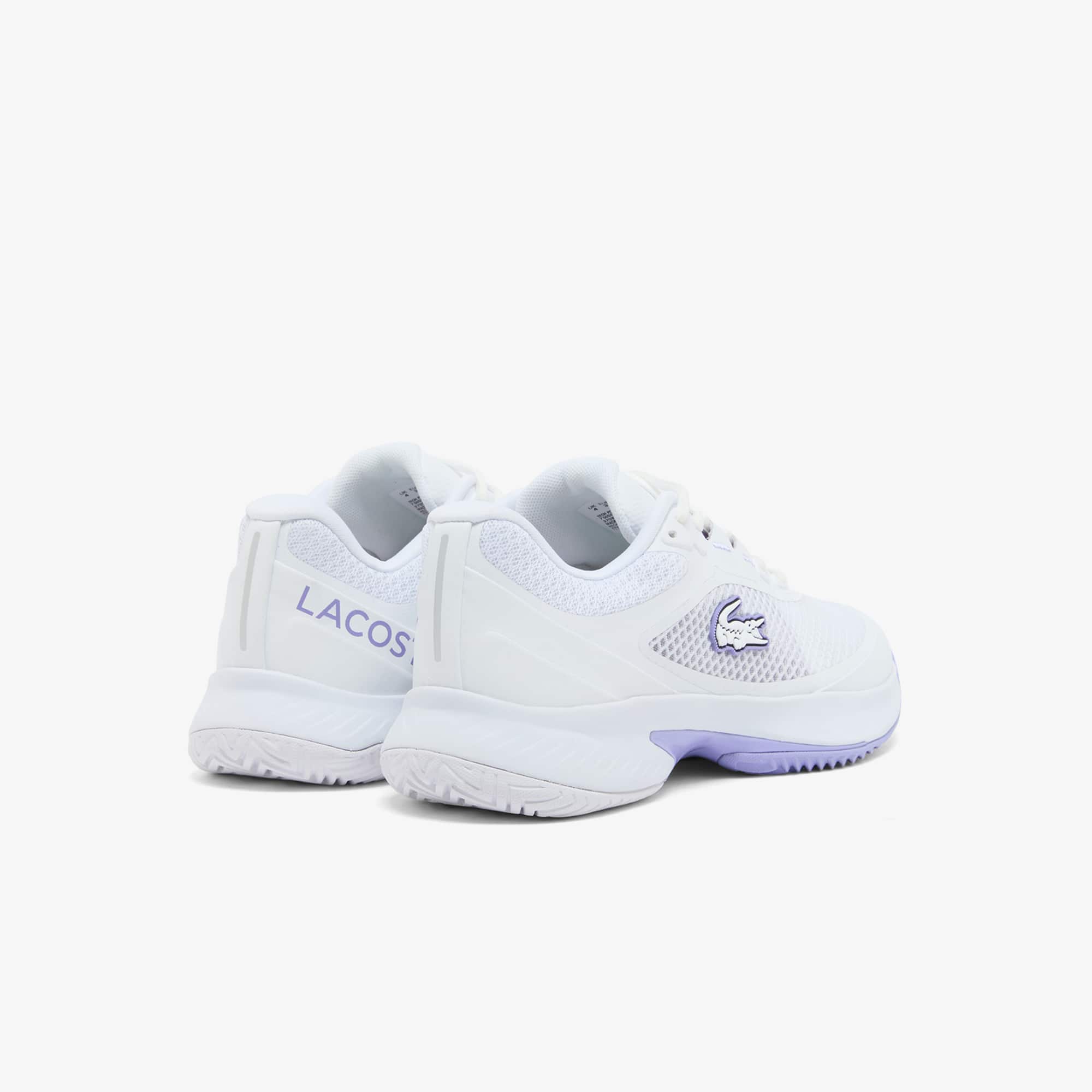 Women's Tech Point Tennis Shoes - WHT/LT PURP