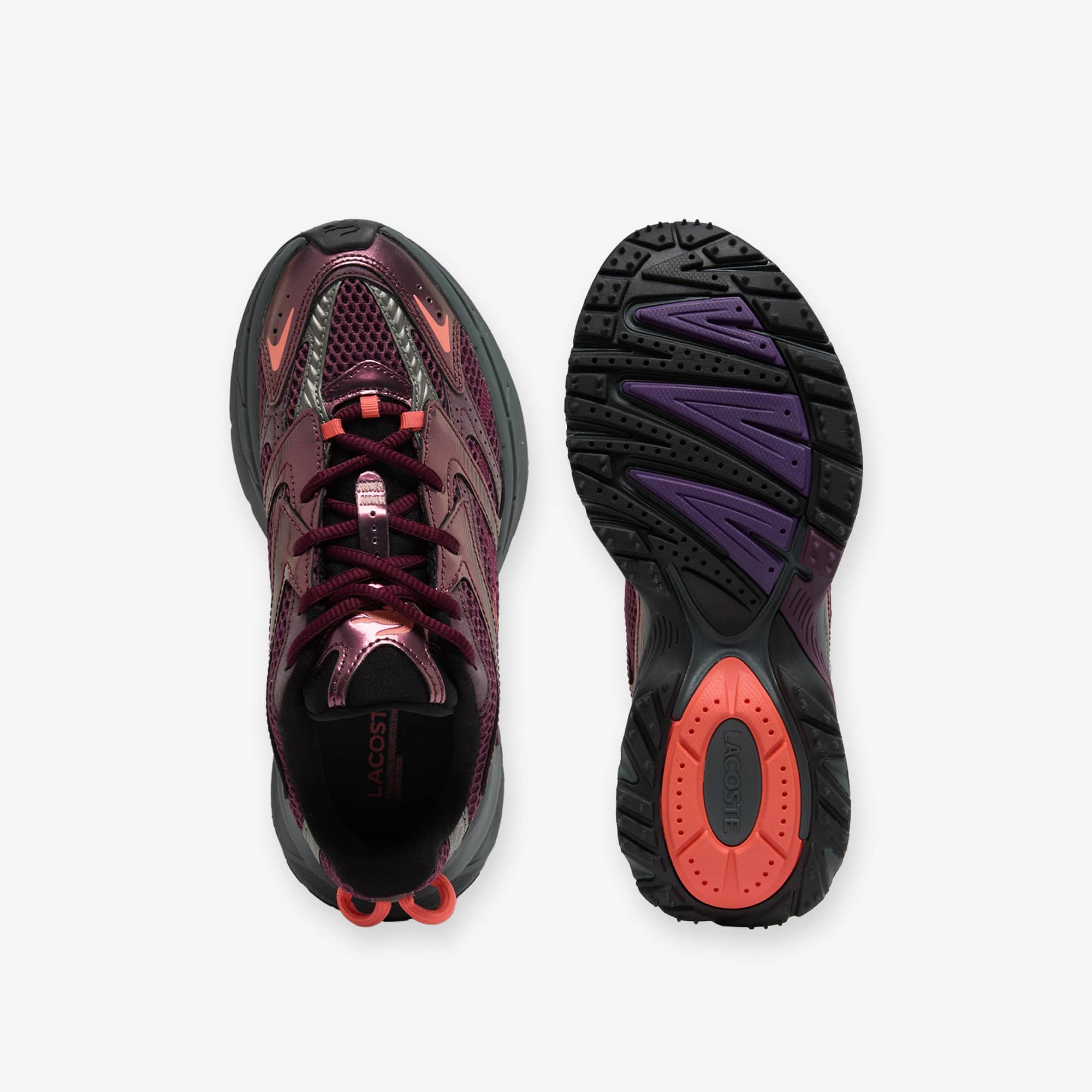 Women's L003 Neo Shot Sneakers - DK PURP/DK GRY