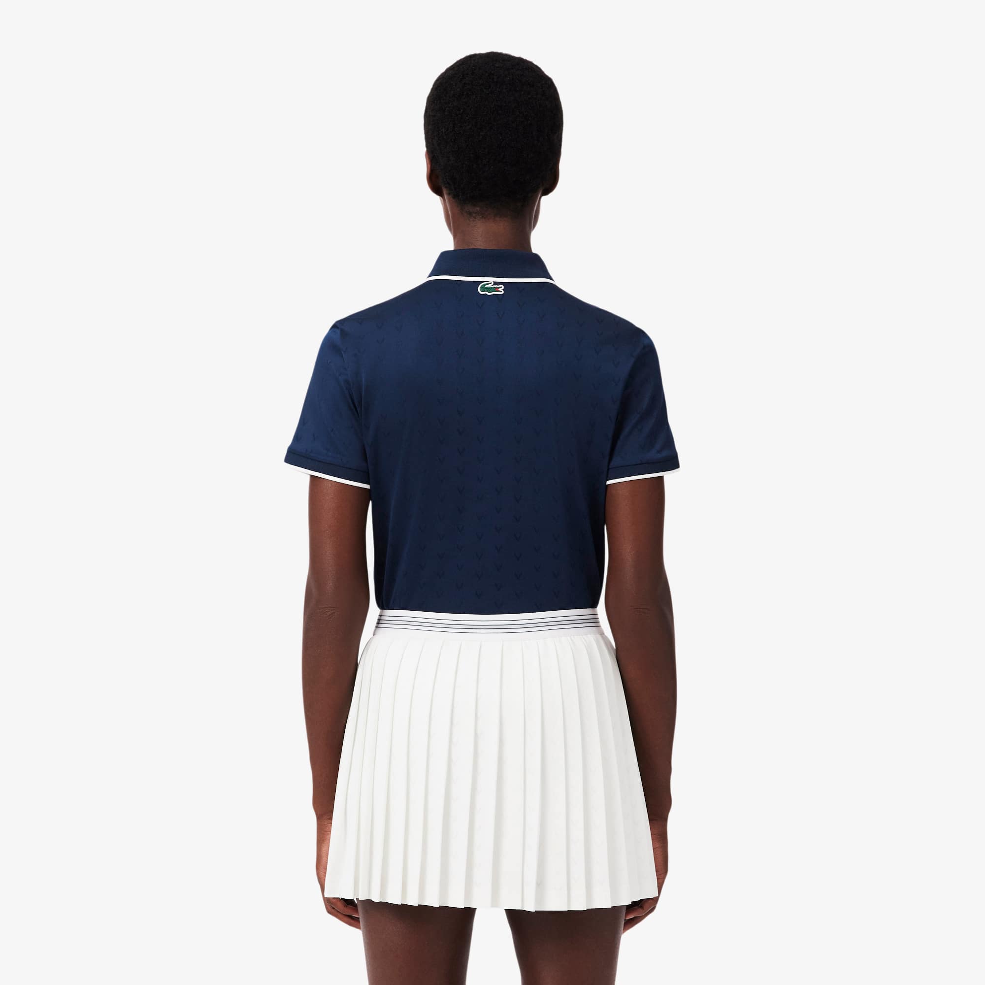 Tennis Heritage Ultra Dry Stretch Polo - Navy Blue