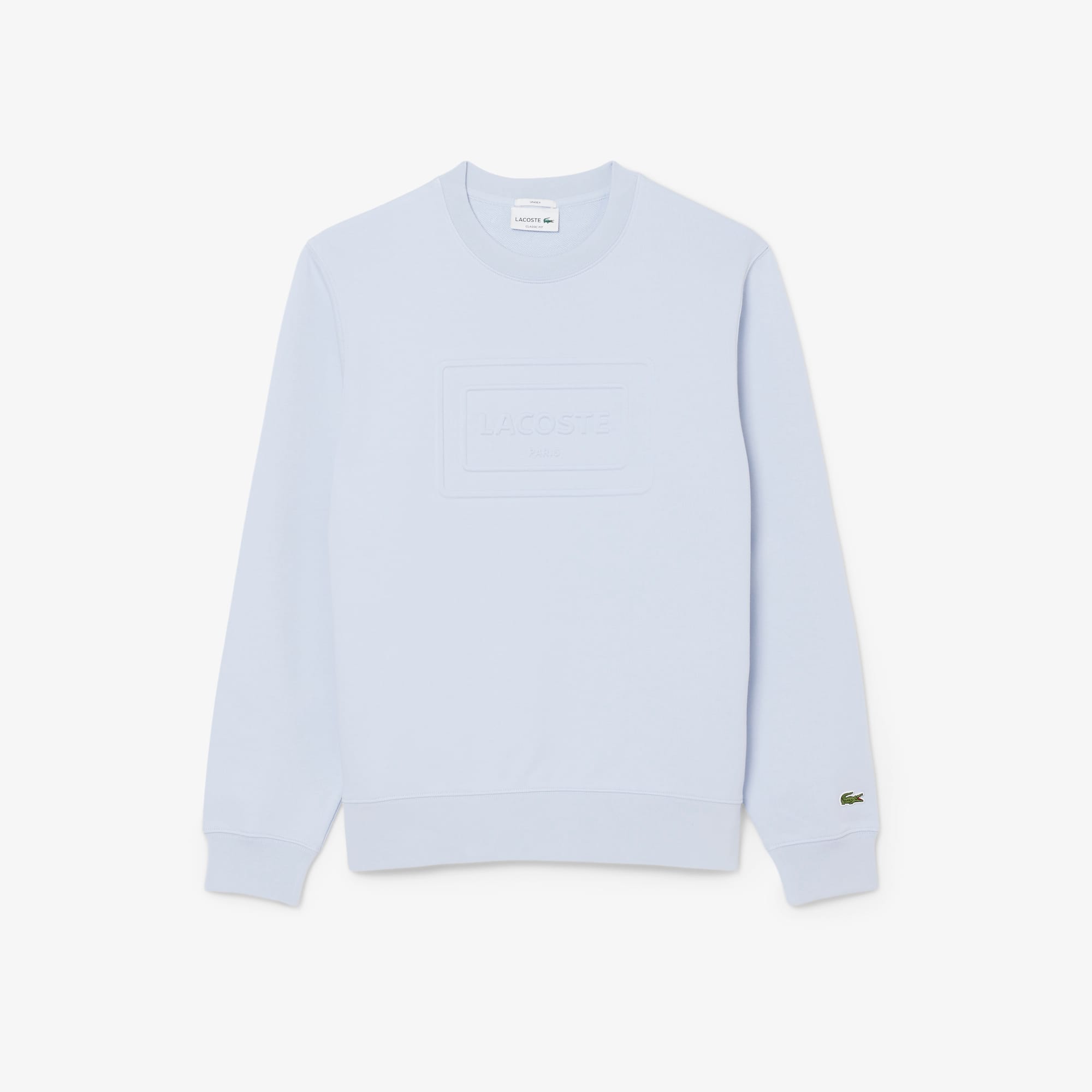Embossed Fleece Sweatshirt - Phoenix blue