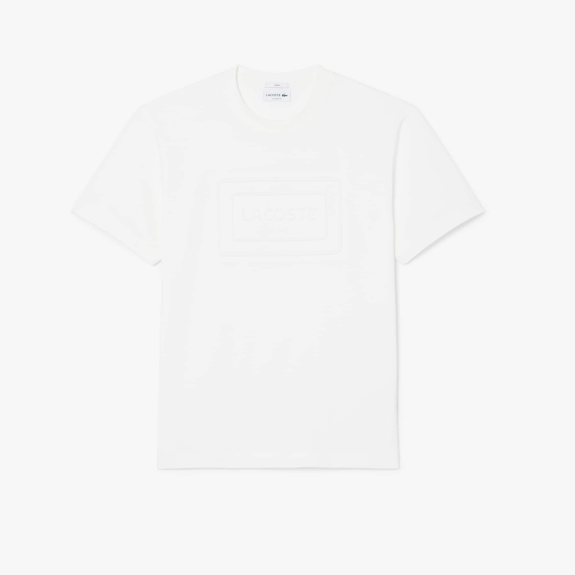 Embroidered Cotton T-Shirt - White