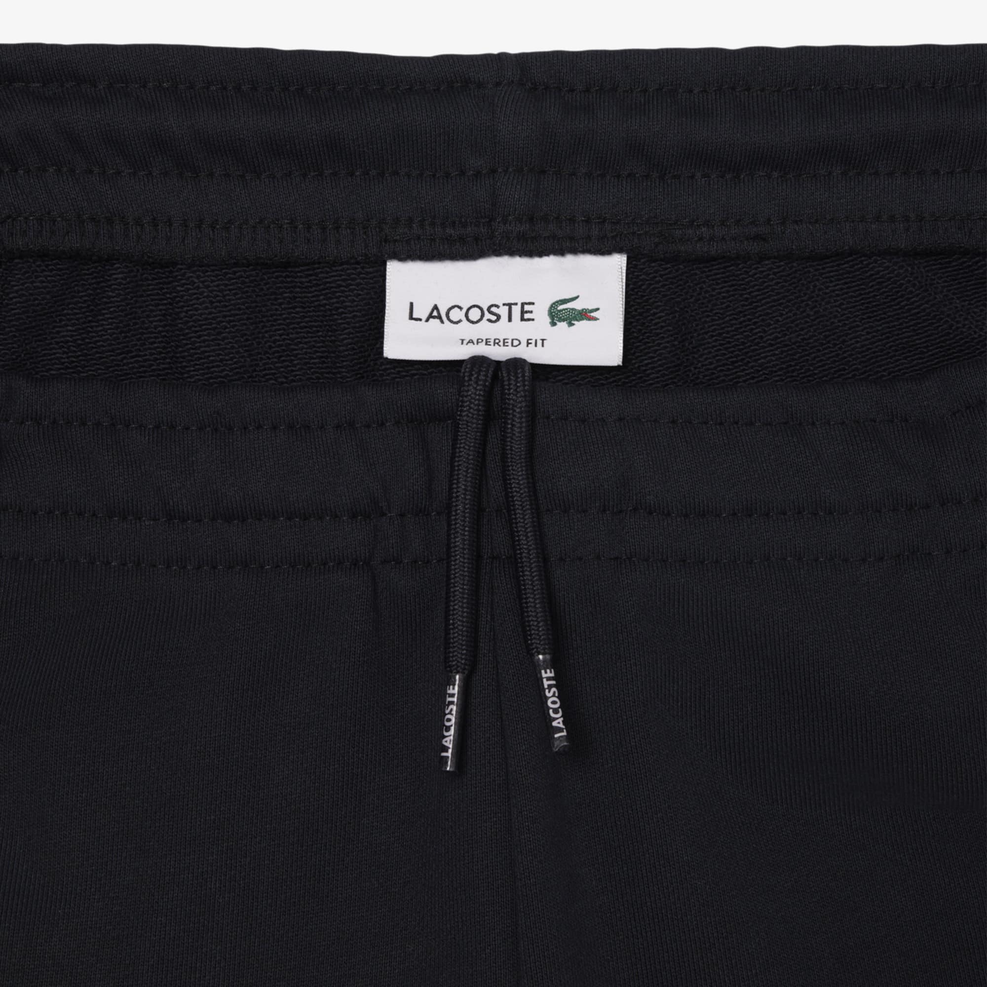 Tapered Leg Sweatpants - Noir / Gris Fonce