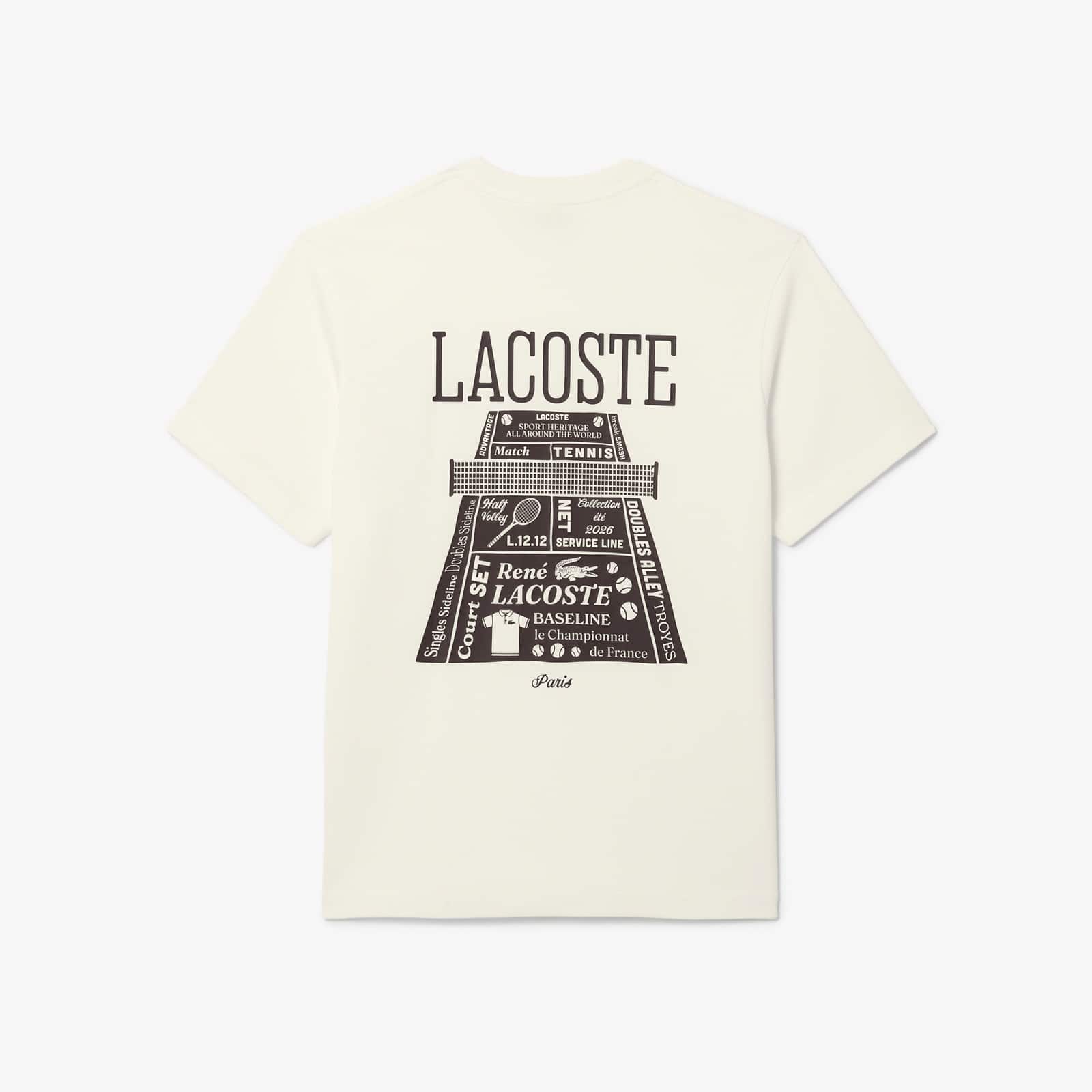 Printed Heavy Cotton T-Shirt - White