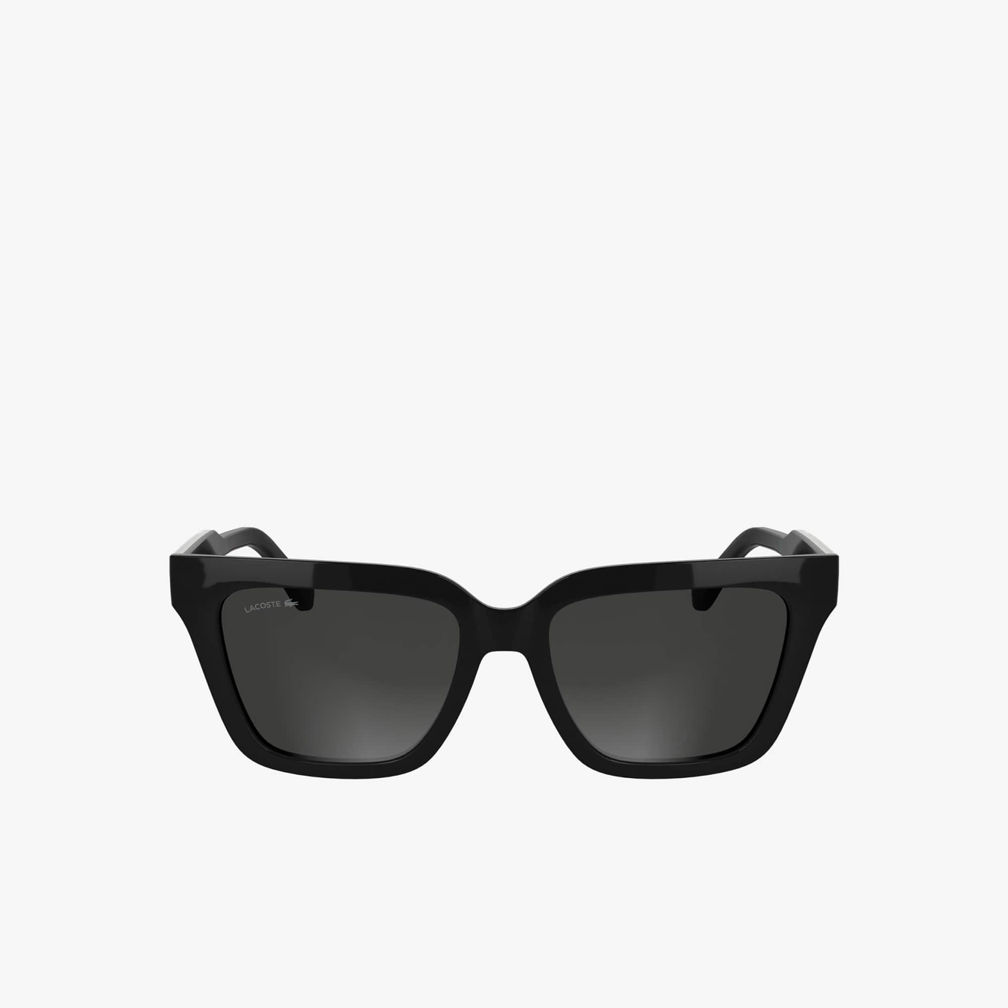 Monogram Rectangle Glasses - MATT BLACK