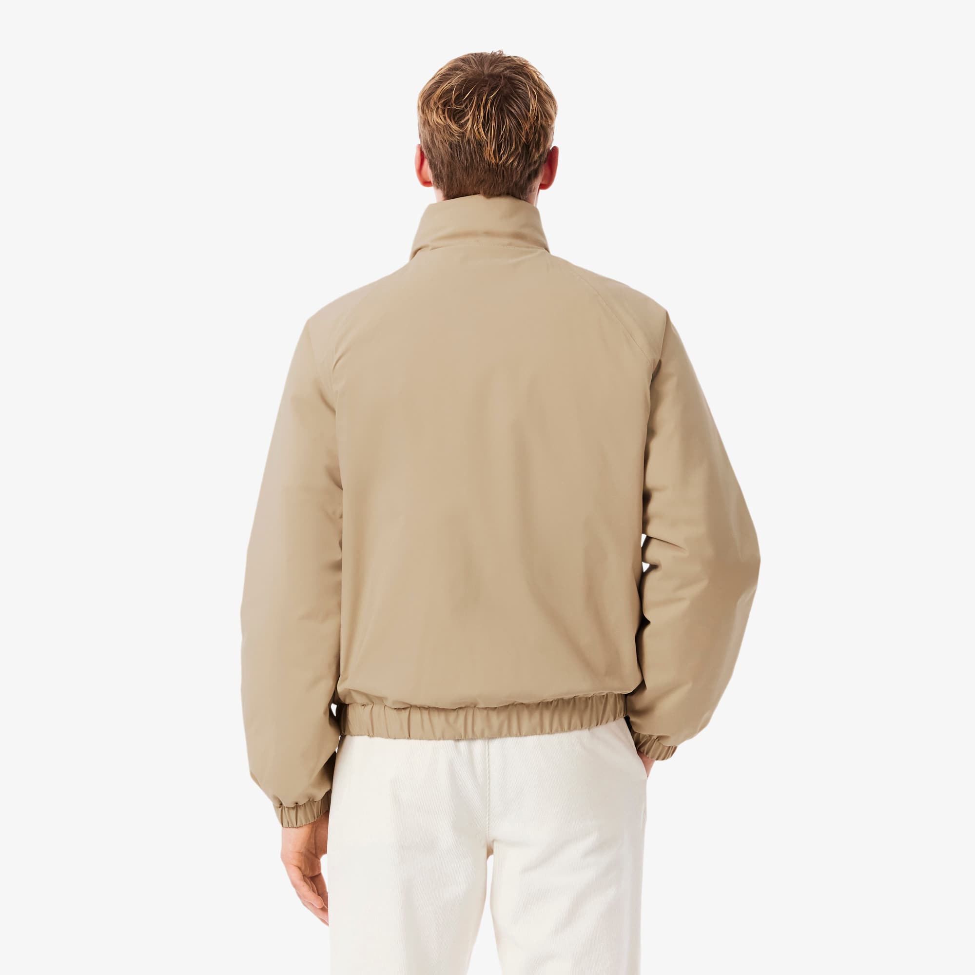 Men's Water-Repellent Puffer Jacket - Beige