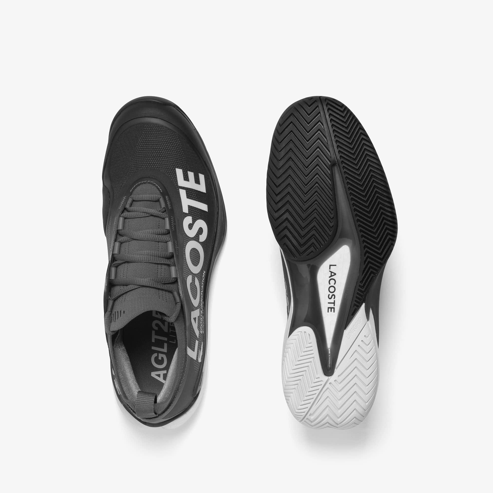 Men's AG-LT25 Lite Tennis Shoes - KHK/BLK