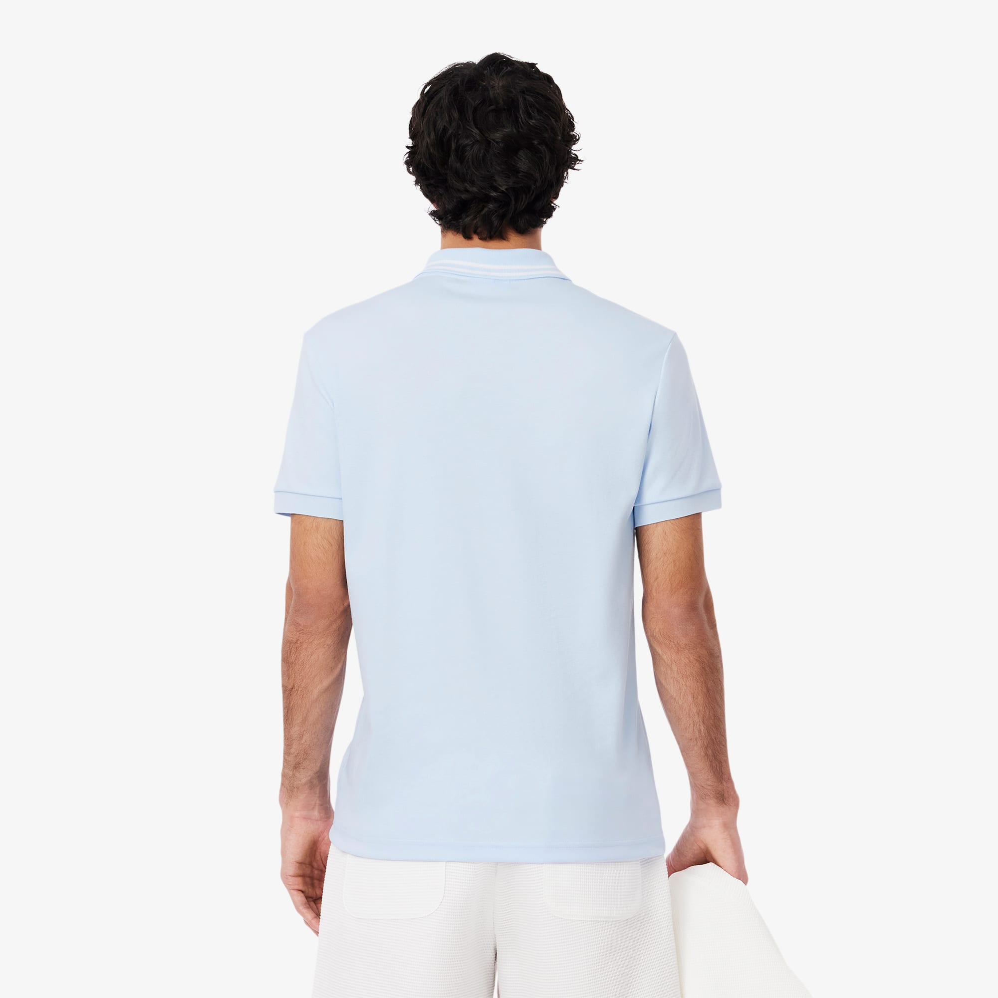 Men's Regular Fit Pima Cotton Polo - Light Blue