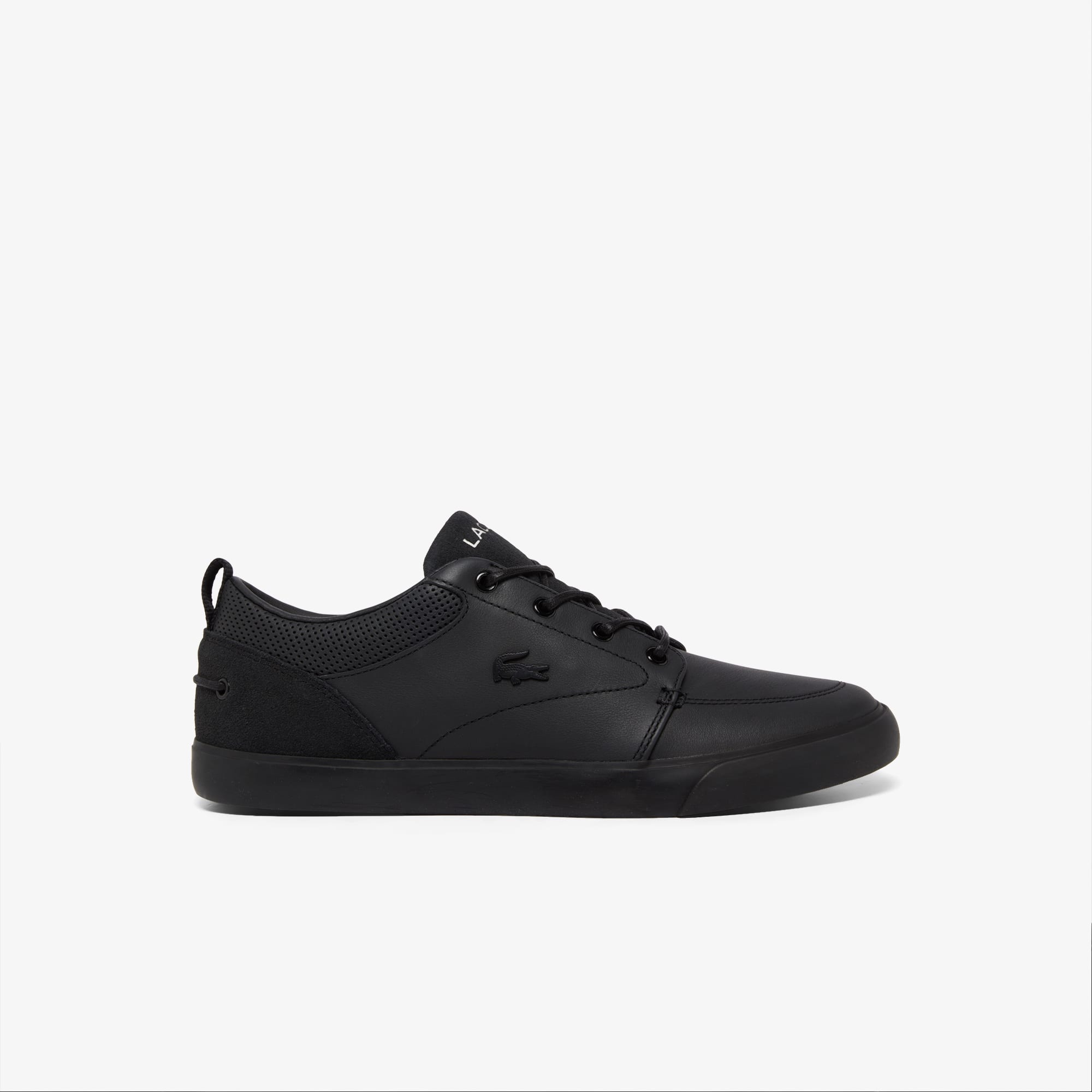 Men's Bayliss Leather Sneakers - BLK/BLK