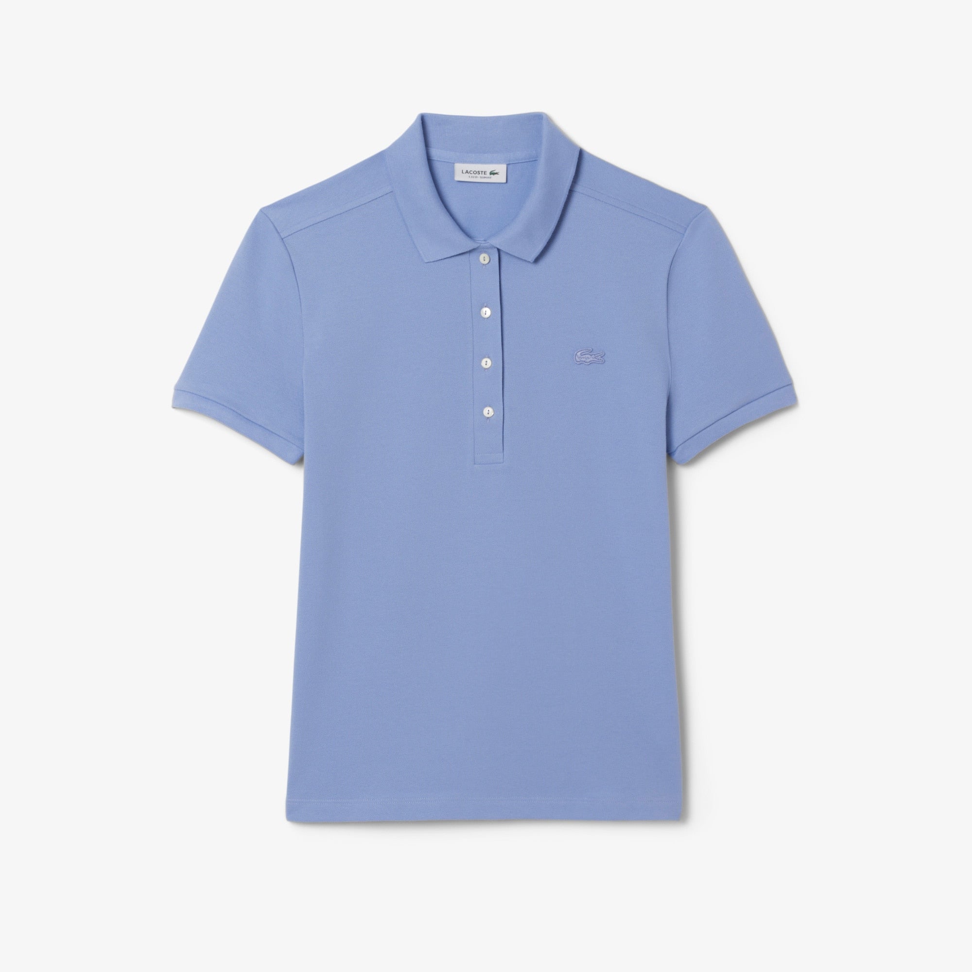 Women's L.12.D Slim Fit Stretch Mini Piqué Polo - Purple